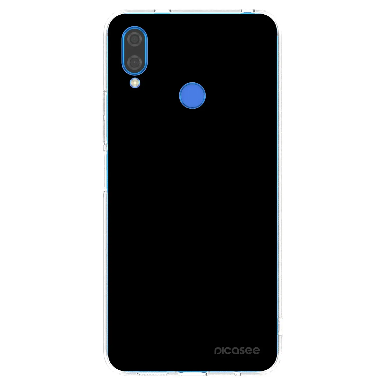 Silikonový průhledný obal pro Huawei Nova 3i - Black Bliss
