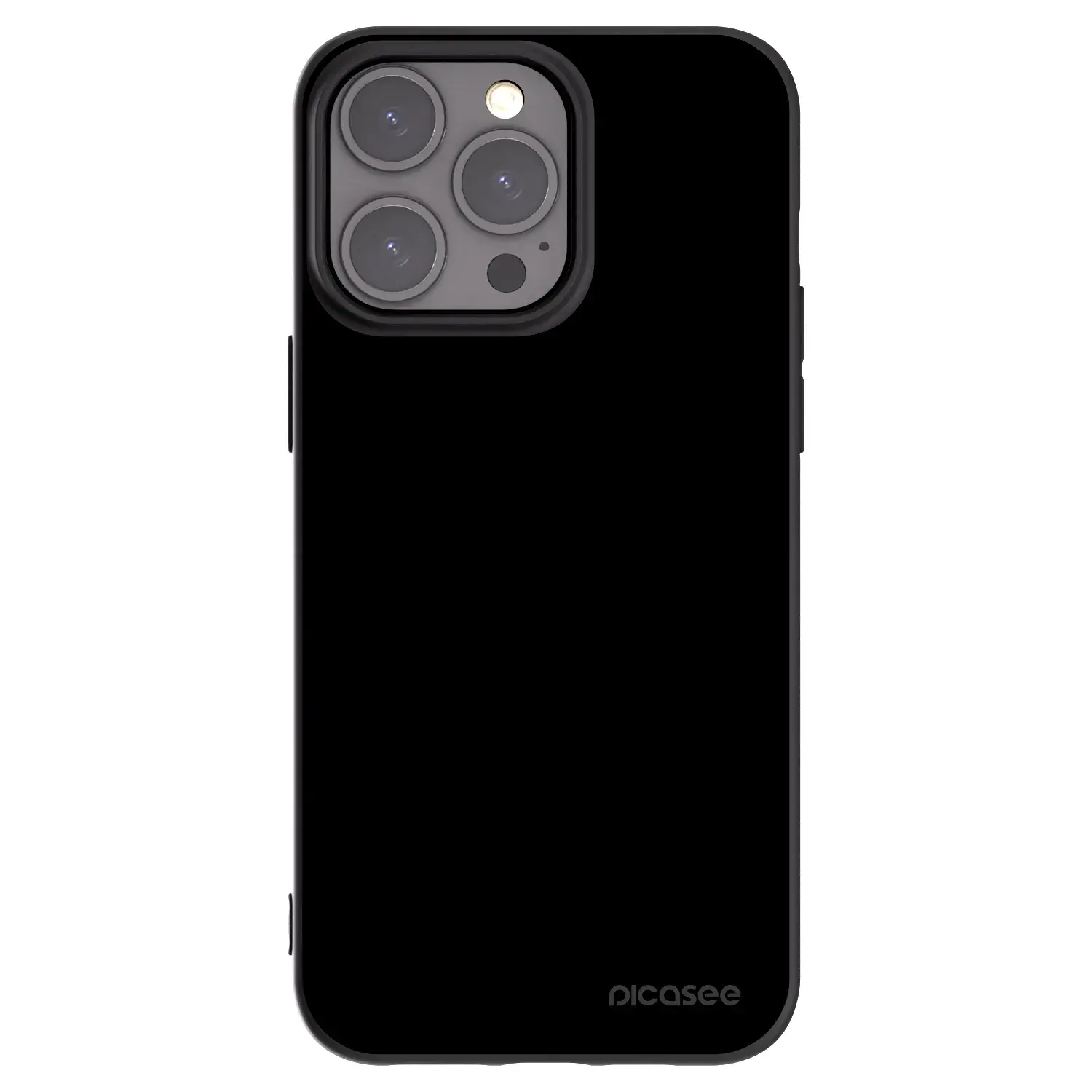 Silikonový černý obal pro Apple iPhone 15 Pro Max - Black Bliss