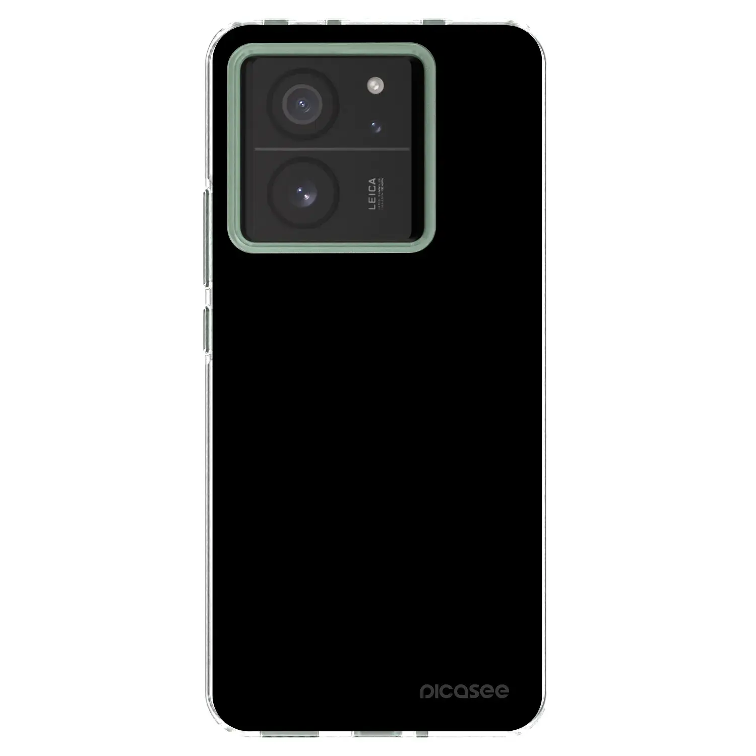 Silikonový průhledný obal pro Xiaomi 13T - Black Bliss