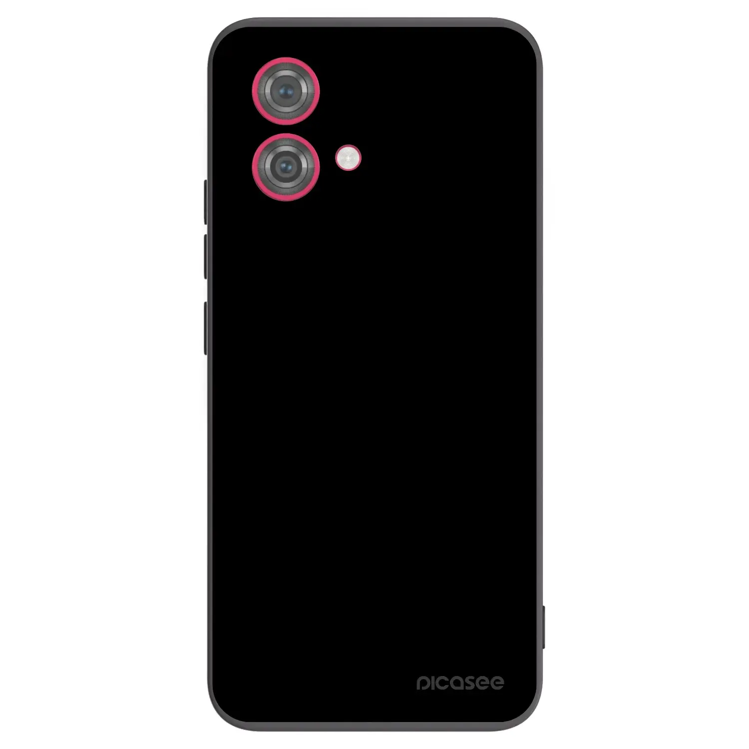 Silikonový černý obal pro Motorola Moto G84 5G - Black Bliss