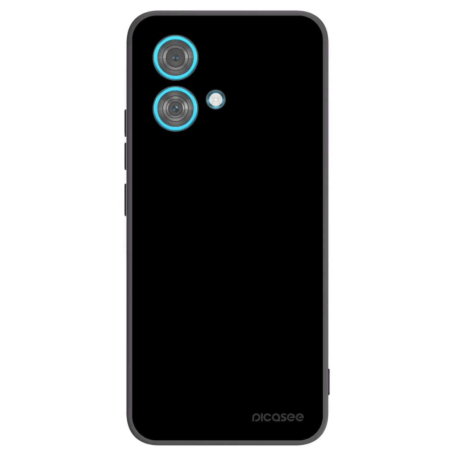 Silikonový černý obal pro Motorola Edge 40 Neo - Black Bliss
