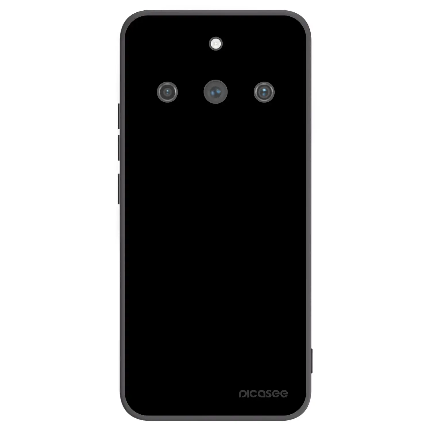 Silikonový černý obal pro Realme 11 Pro+ - Black Bliss