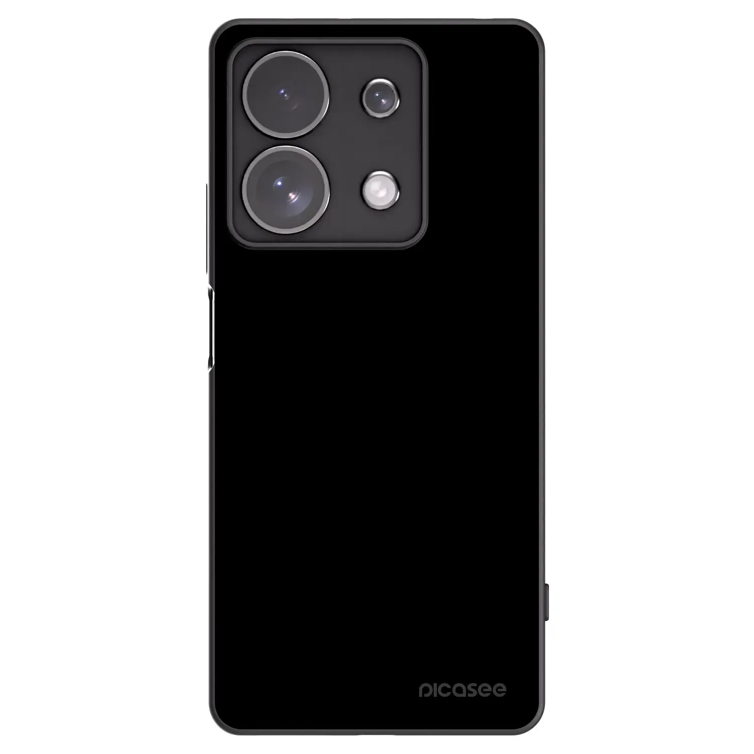Silikonový černý obal pro Xiaomi Redmi Note 13 Pro 4G - Black Bliss