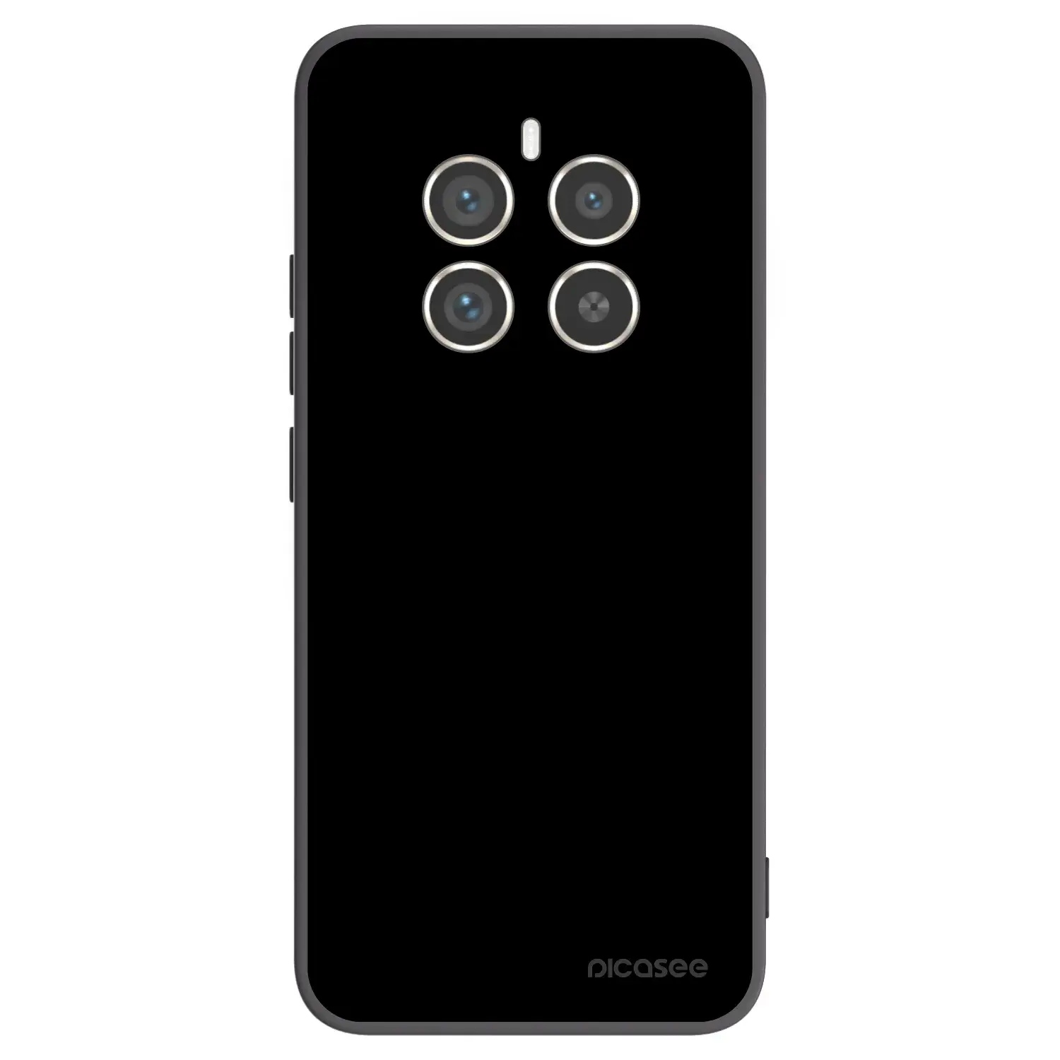 Silikonový černý obal pro Realme 12 Pro 5G - Black Bliss