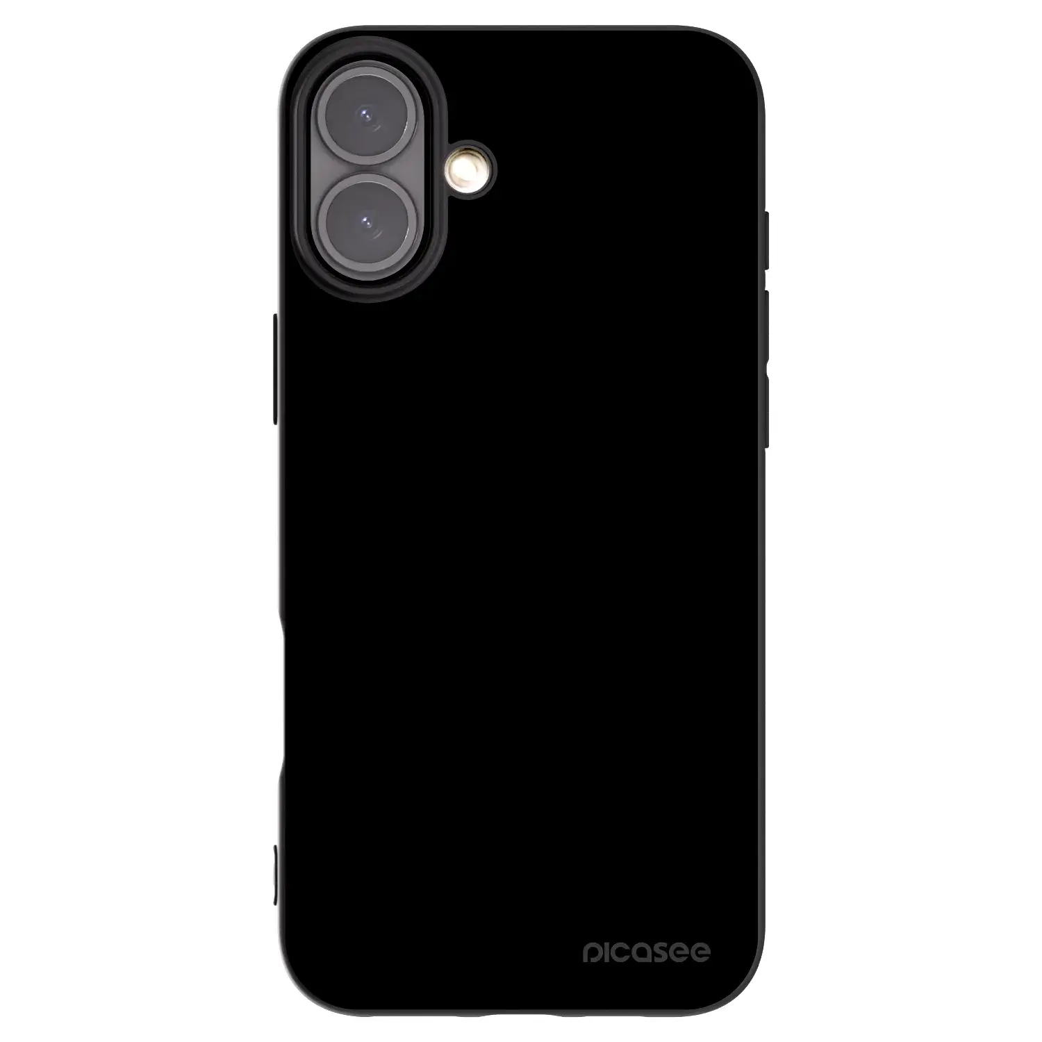 Silikonový černý obal pro Apple iPhone 16 Plus - Black Bliss