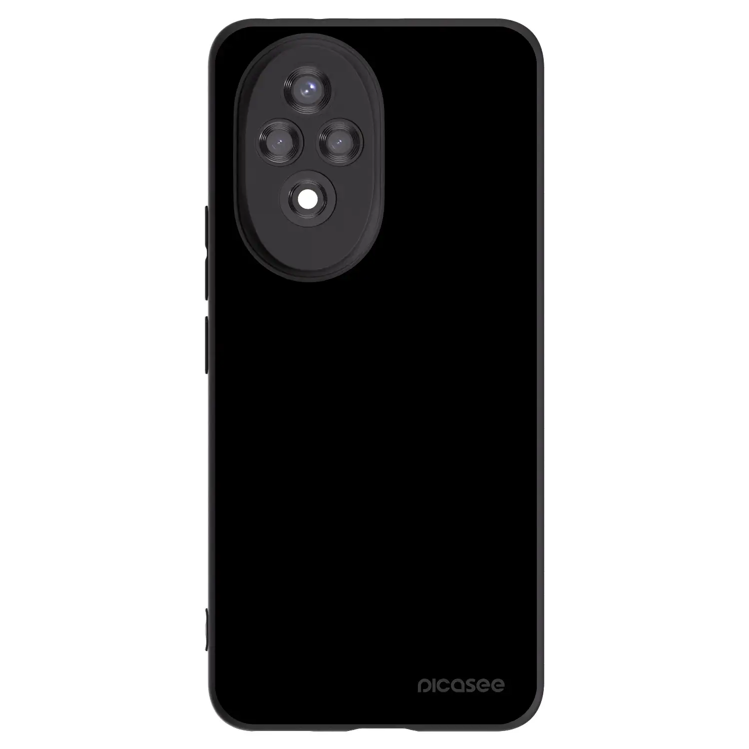 Silikonový černý obal pro Honor 200 Pro 5G - Black Bliss