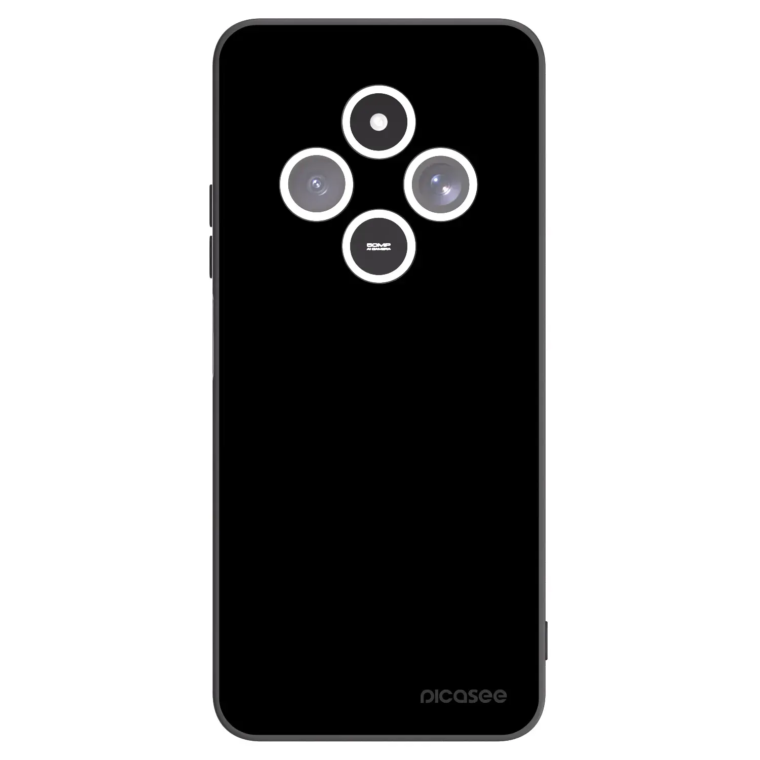 Silikonový černý obal pro Xiaomi Redmi 14C - Black Bliss
