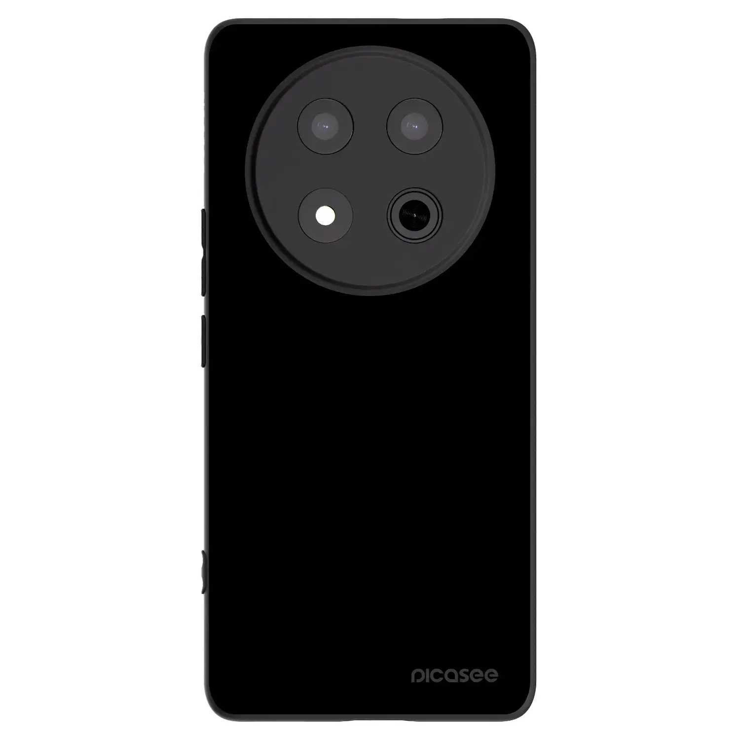 Silikonový černý obal pro Honor Magic7 Lite 5G - Black Bliss