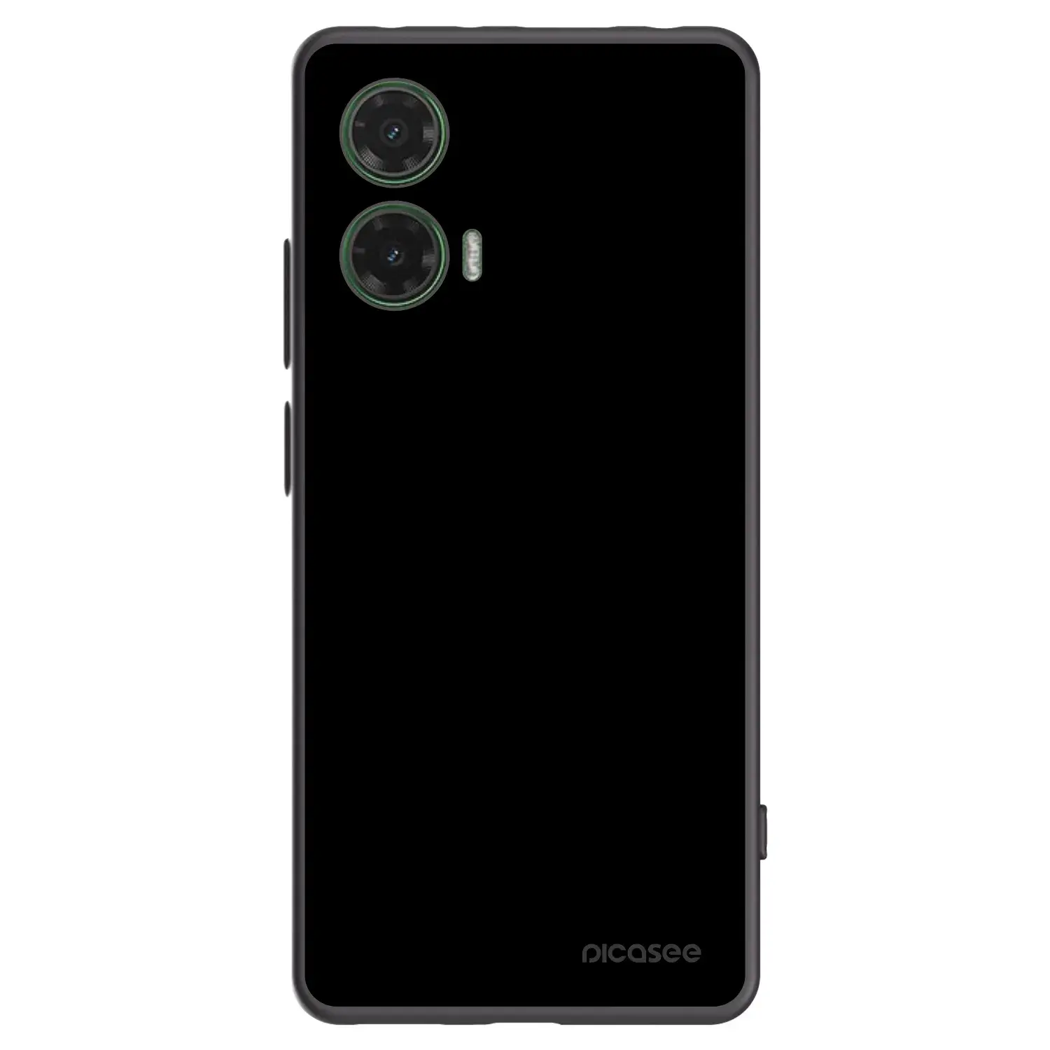 Silikonový černý obal pro Motorola Moto G35 5G - Black Bliss