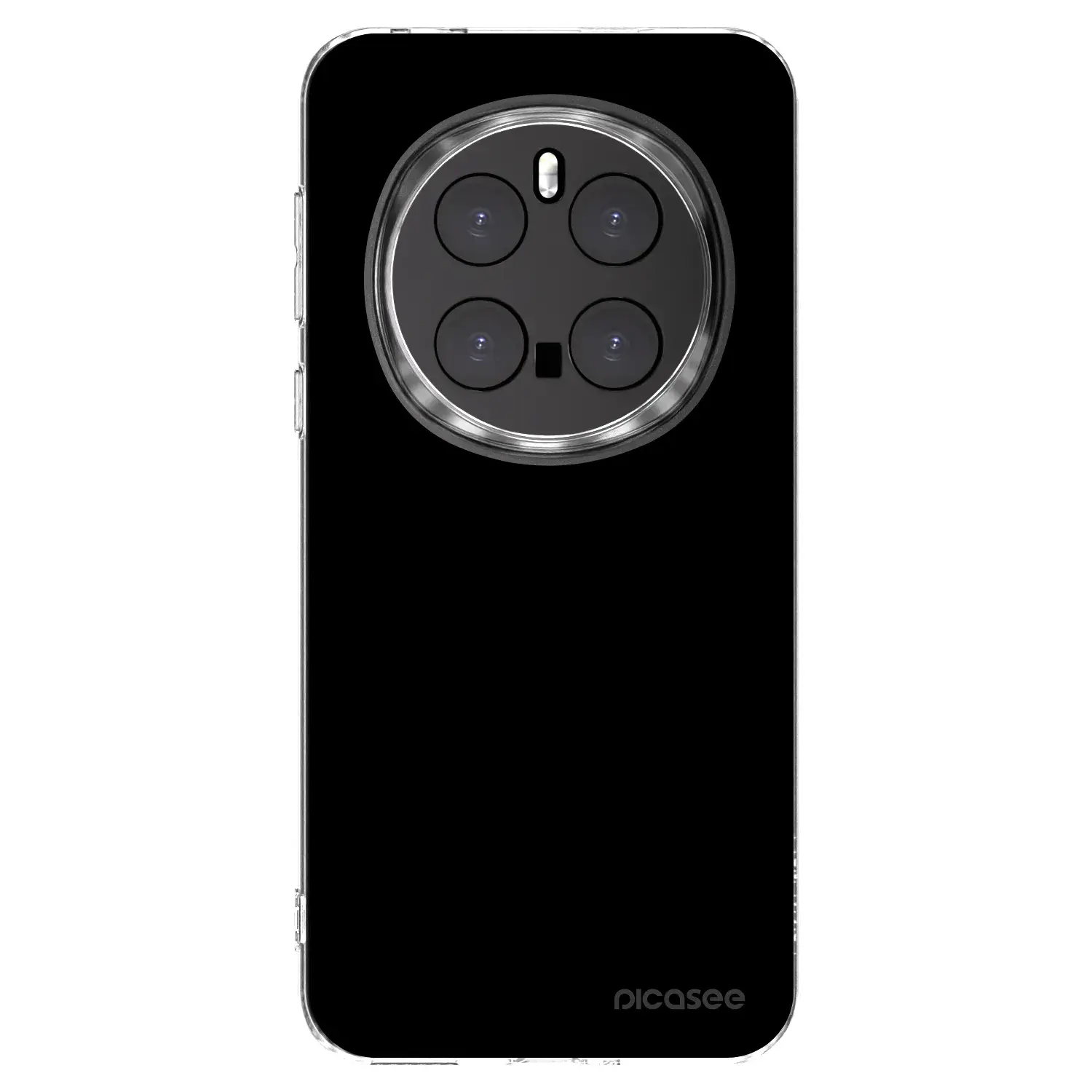 Silikonový průhledný obal pro Honor Magic7 Pro 5G - Black Bliss