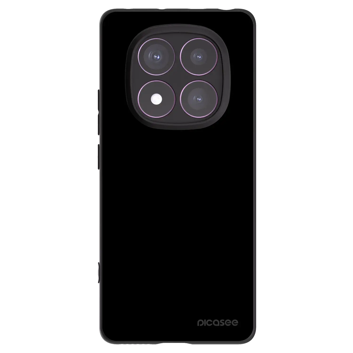 Silikonový černý obal pro Xiaomi Redmi Note 14 Pro 4G - Black Bliss