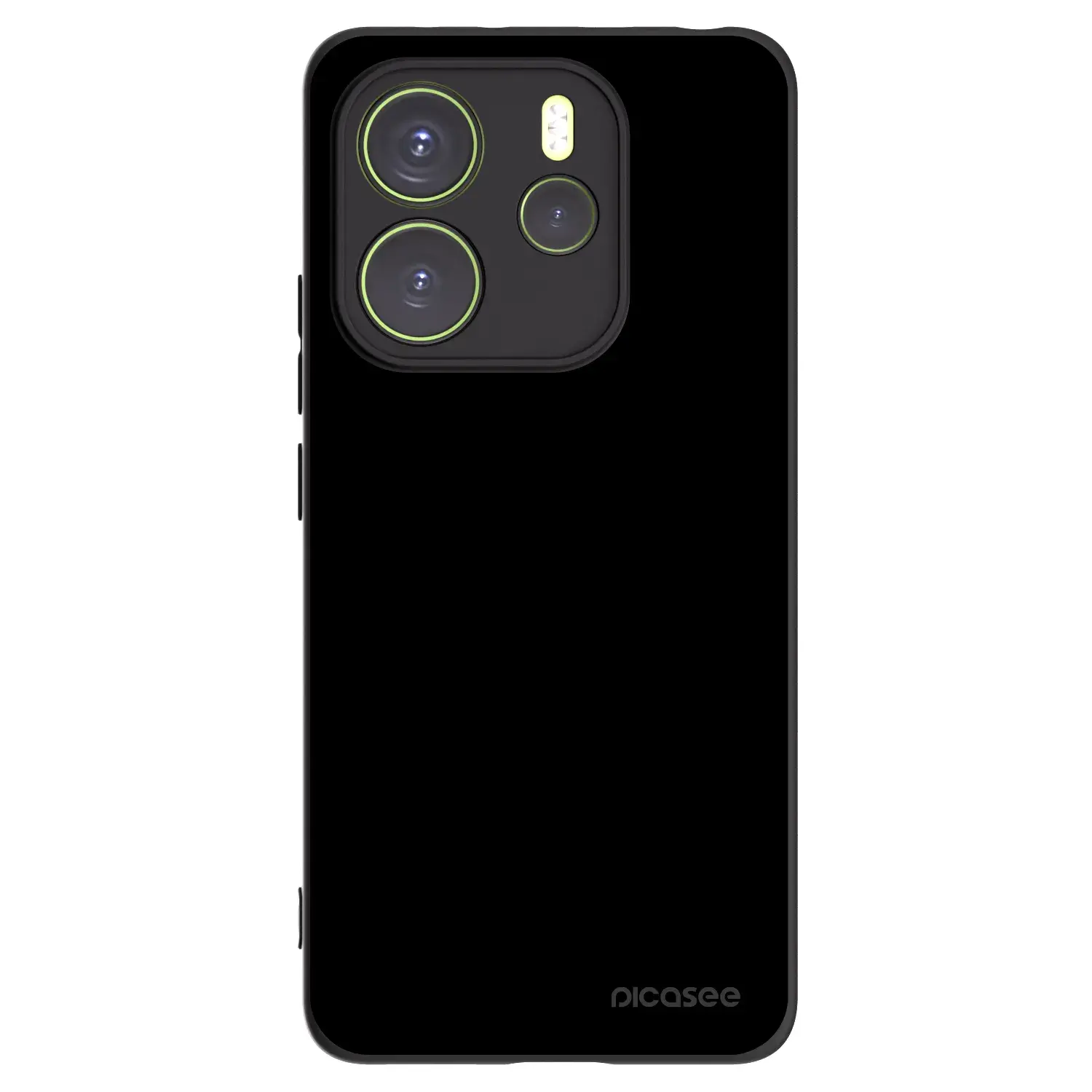 Silikonový černý obal pro Xiaomi Redmi Note 14 4G - Black Bliss