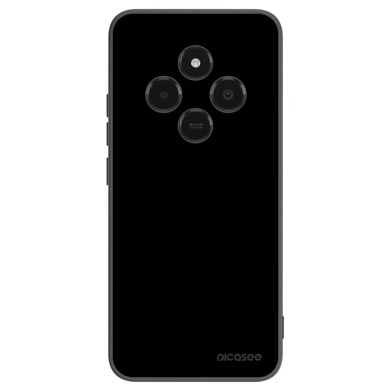 Silikonový černý obal pro Xiaomi Poco C75 - Black Bliss