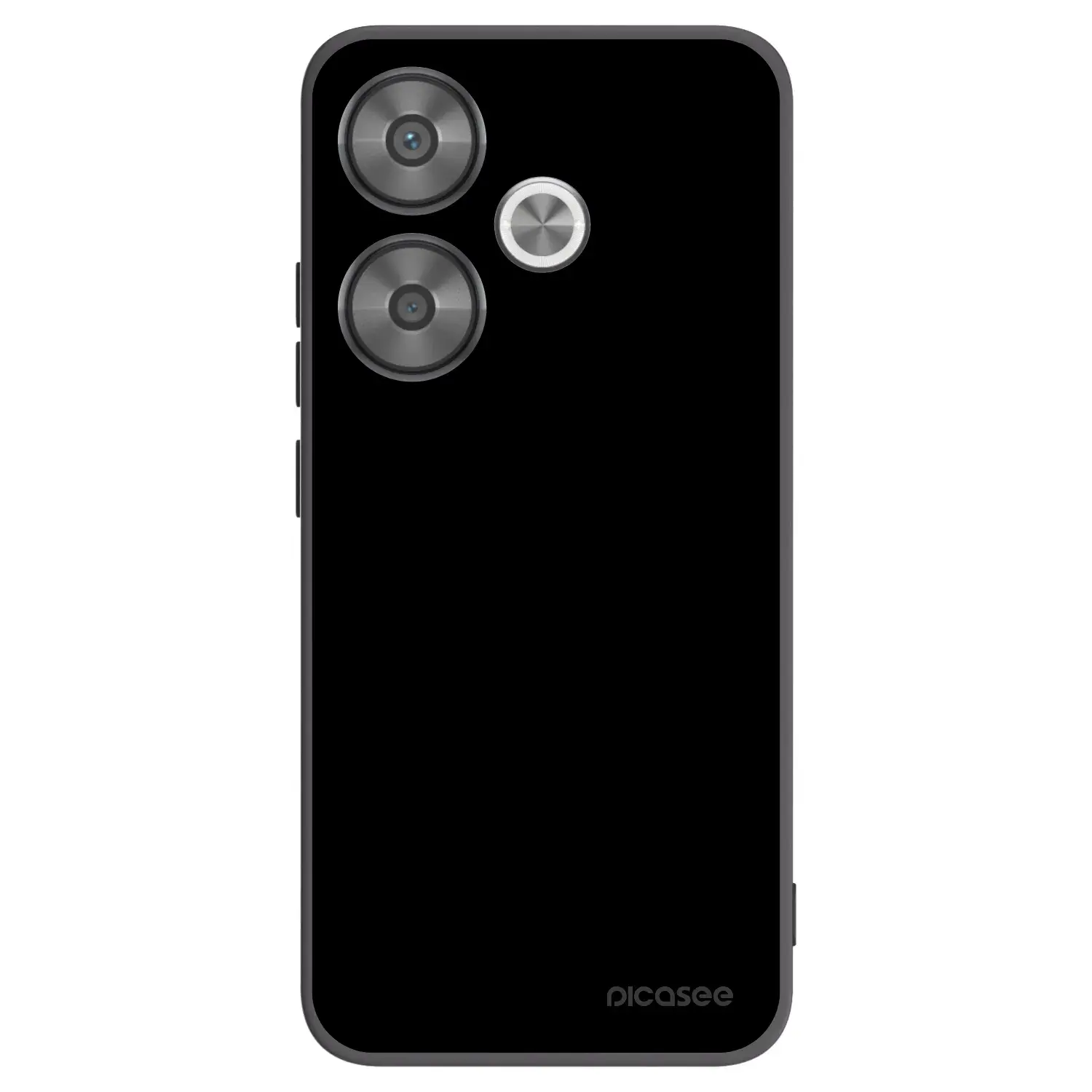 Silikonový černý obal pro Xiaomi Poco F6 - Black Bliss