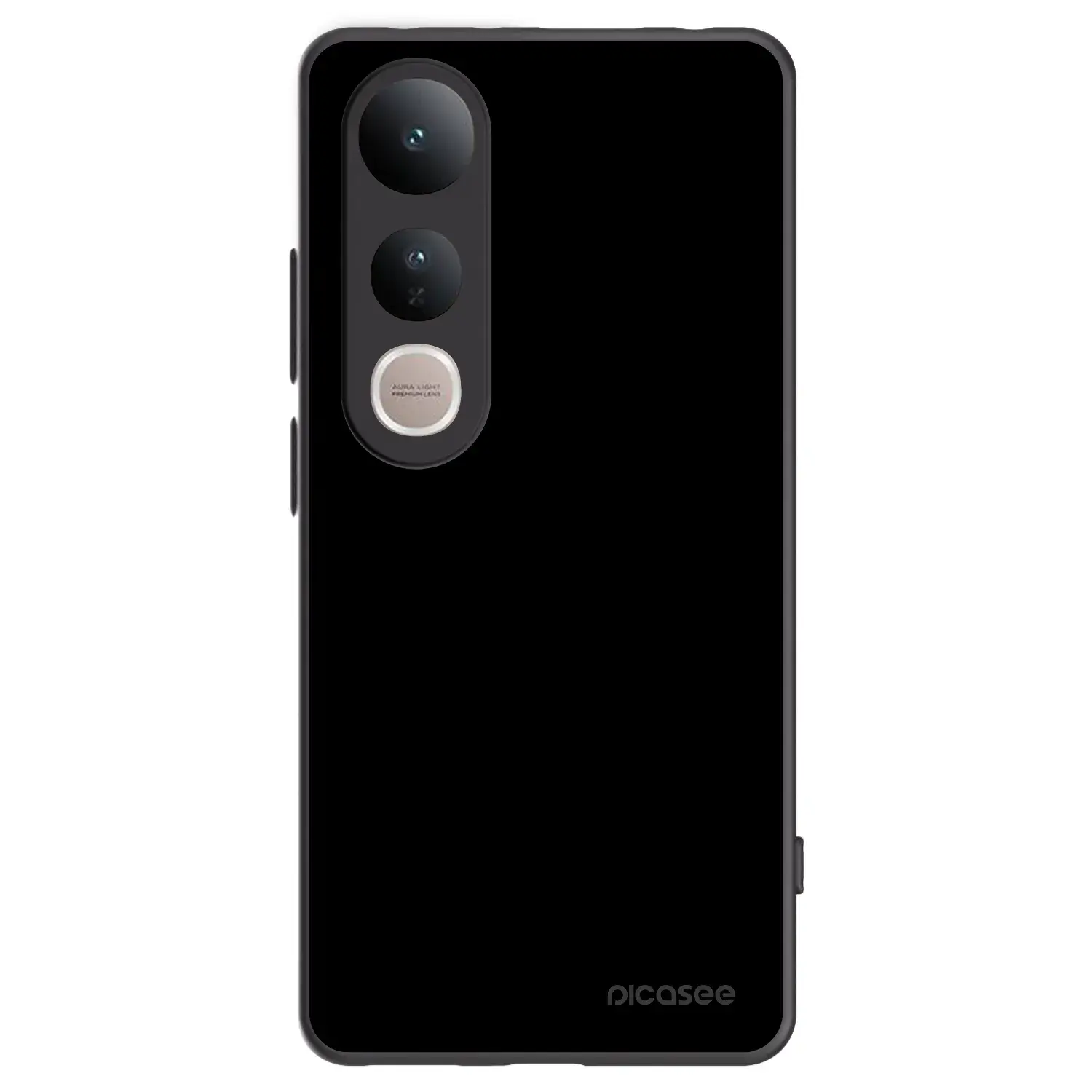 Silikonový černý obal pro Vivo V50 Lite 5G - Black Bliss