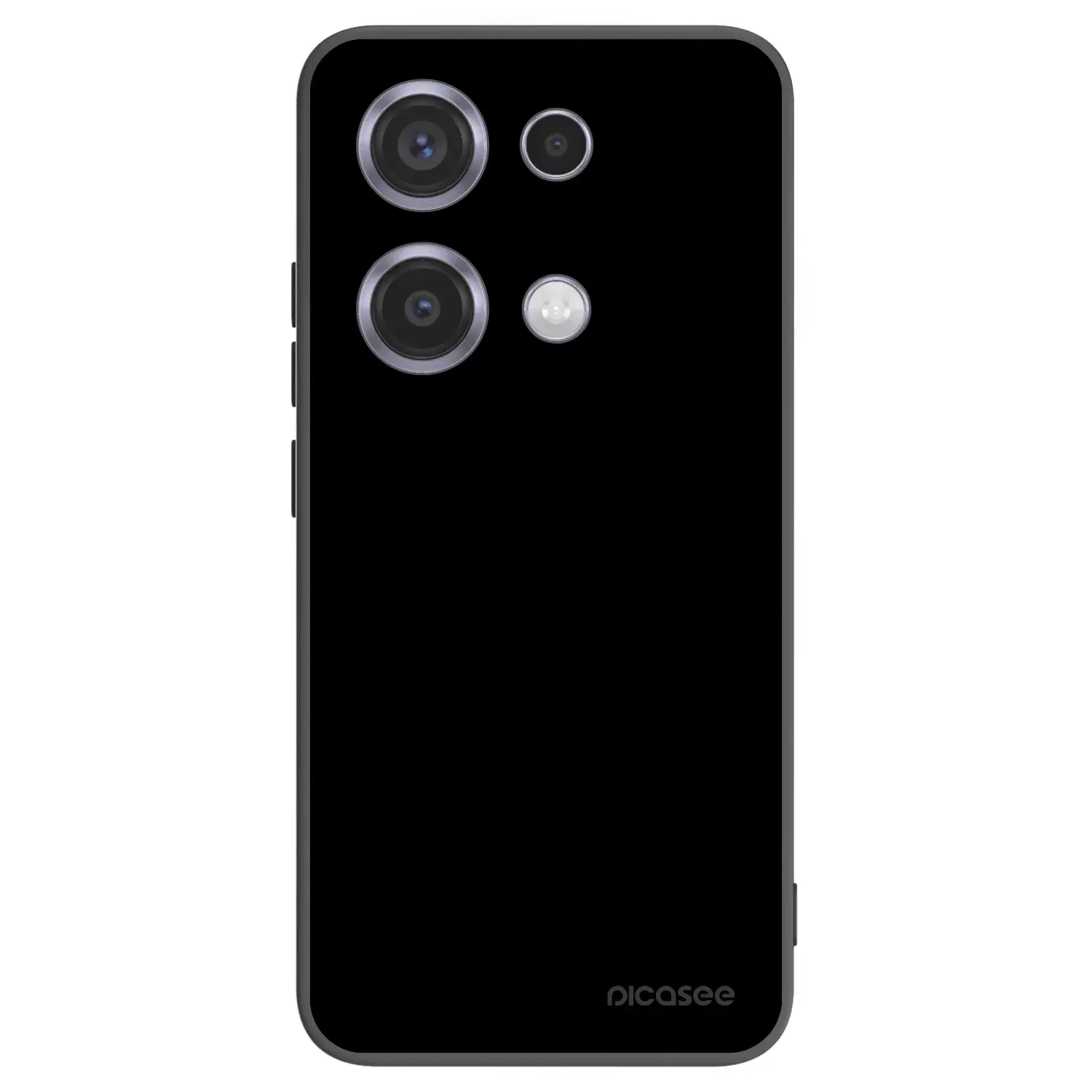 Silikonový černý obal pro Xiaomi Redmi Note 14S - Black Bliss