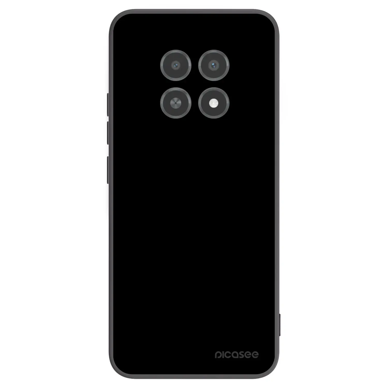 Silikonový černý obal pro Realme 12X - Black Bliss