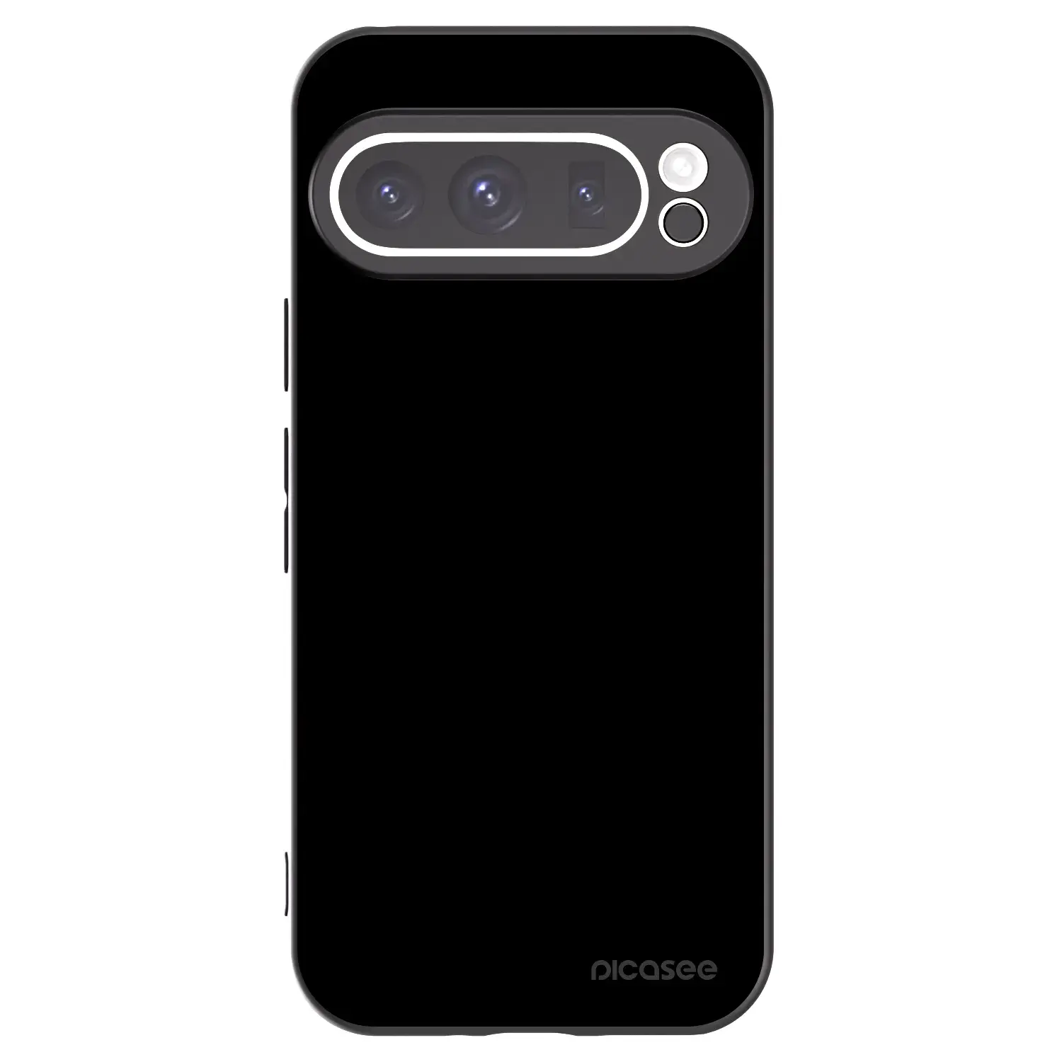 Silikonový černý obal pro Google Pixel 9 Pro XL - Black Bliss