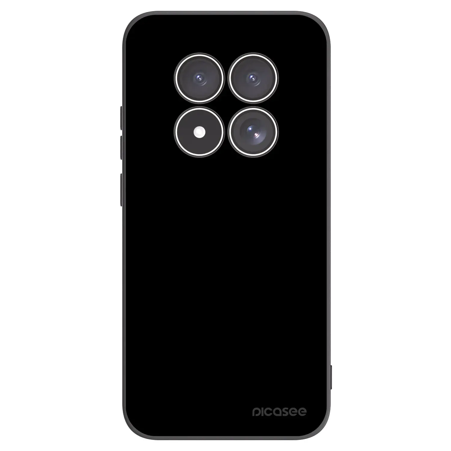 Silikonový černý obal pro Xiaomi Redmi Note 15 Pro 4G - Black Bliss