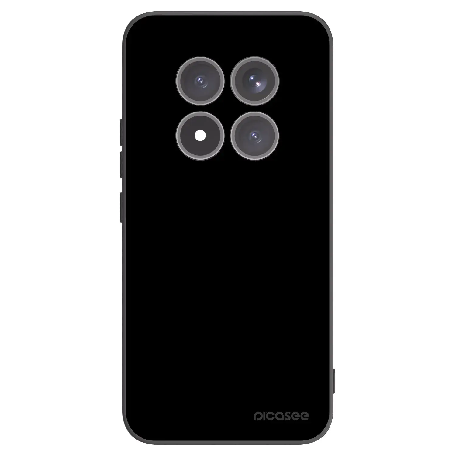 Silikonový černý obal pro Xiaomi Redmi Note 15 Pro+ - Black Bliss