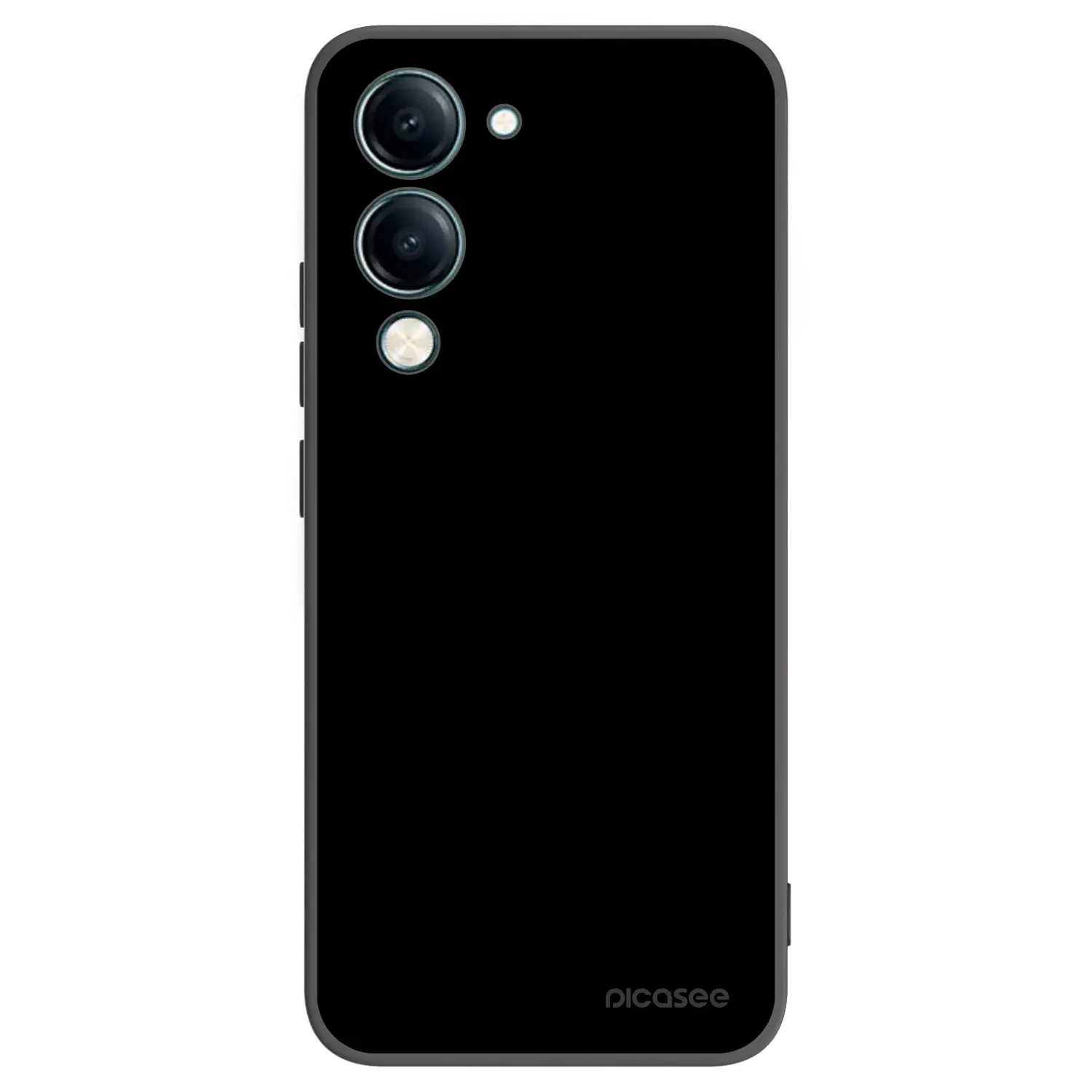 Silikonový černý obal pro Vivo Y29s 5G - Black Bliss