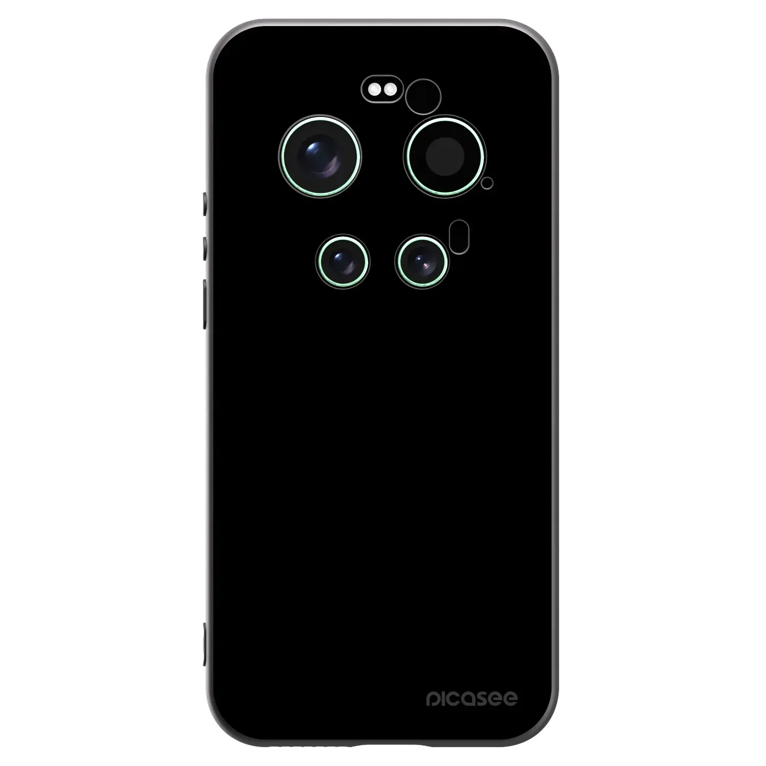 Silikonový černý obal pro Xiaomi 17 Ultra - Black Bliss