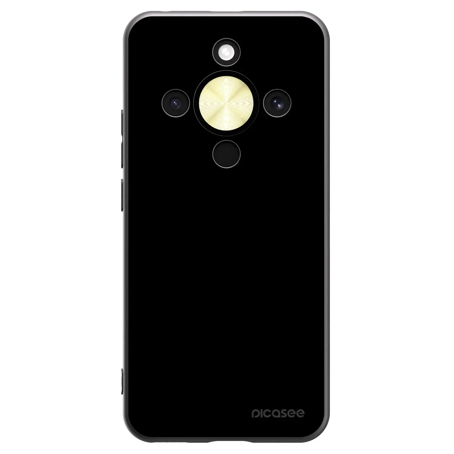 Silikonový černý obal pro Honor Magic8 Lite 5G - Black Bliss