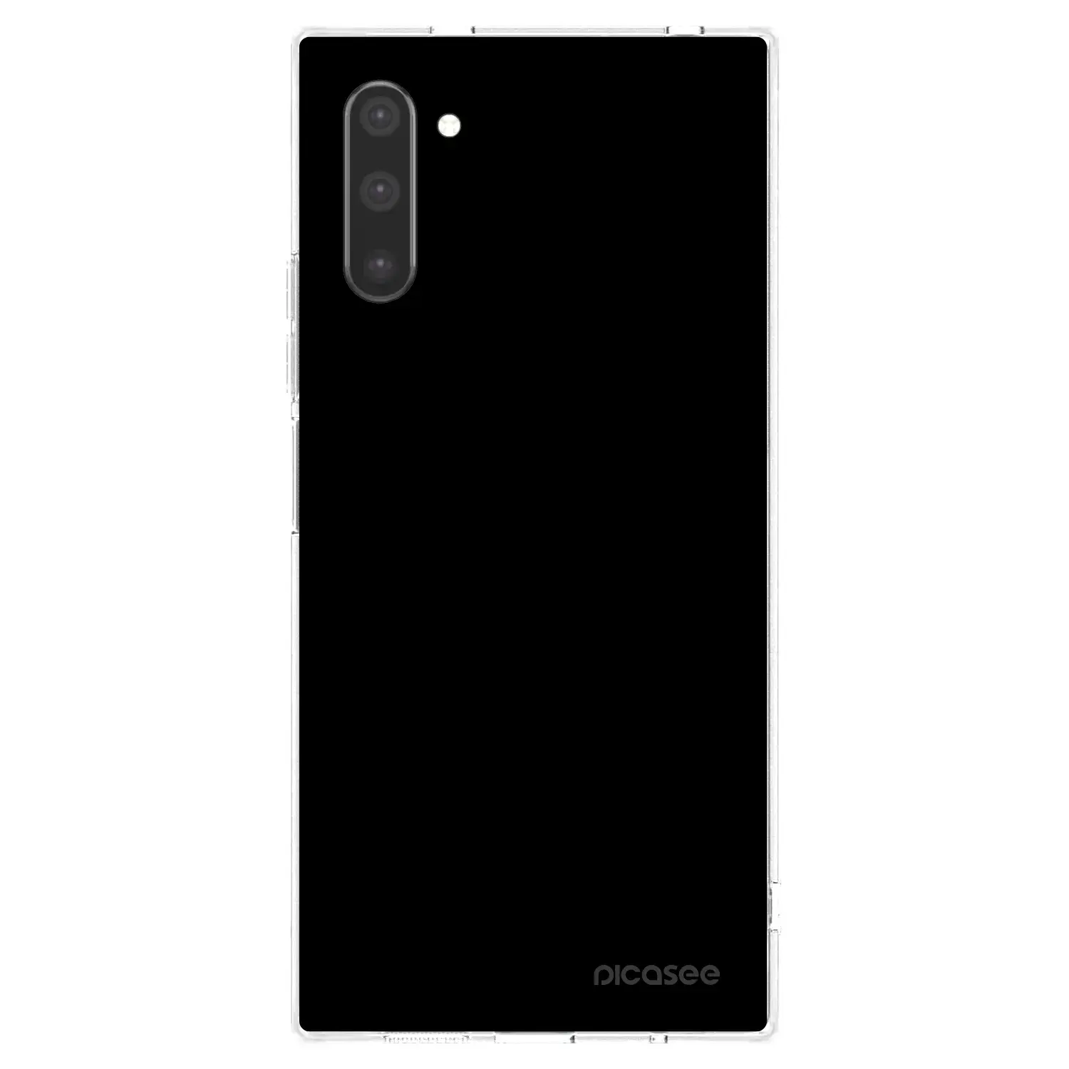 Silikonový průhledný obal pro Samsung Galaxy Note 10 N970F - Black Bliss