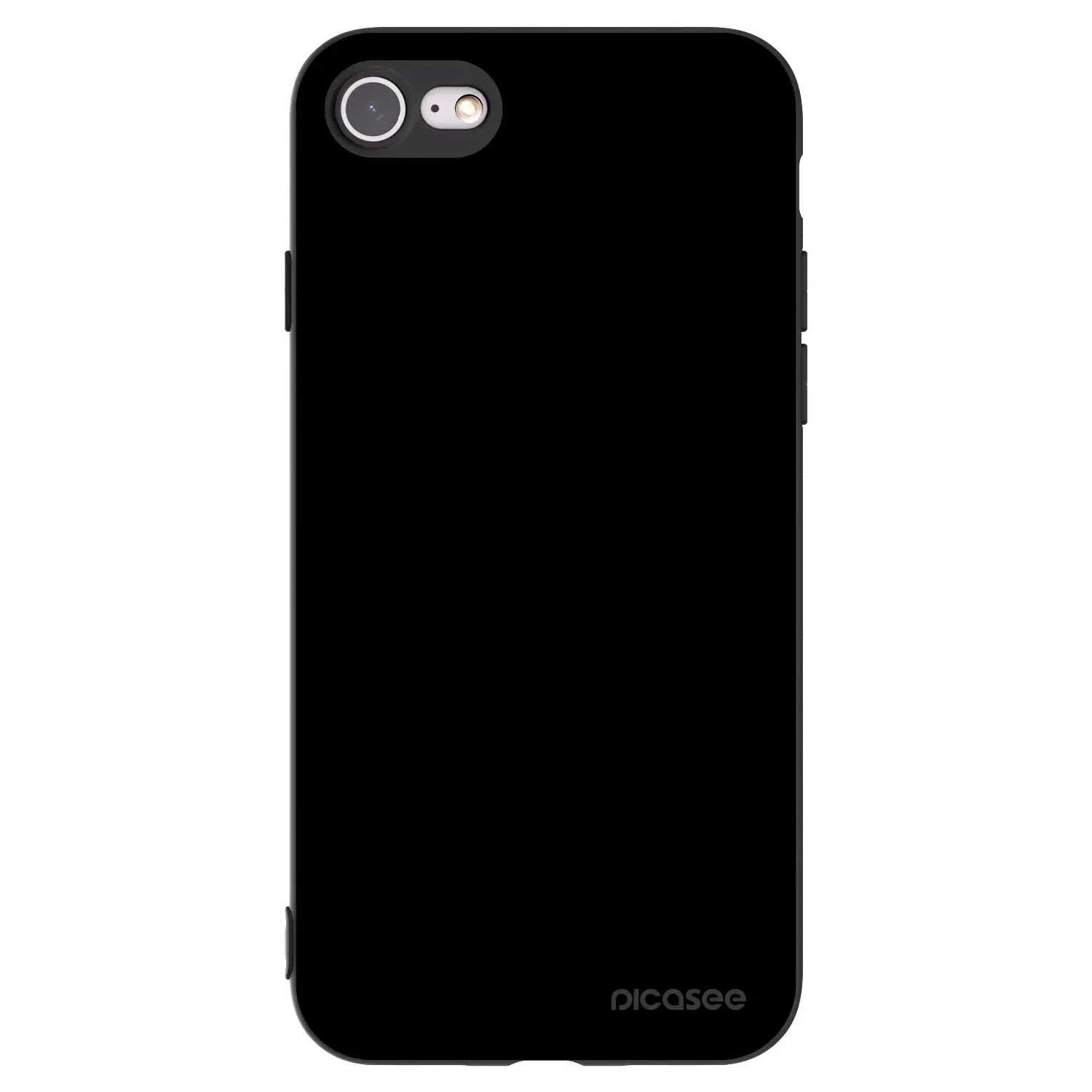 Silikonový černý obal pro Apple iPhone SE 2020 - Black Bliss