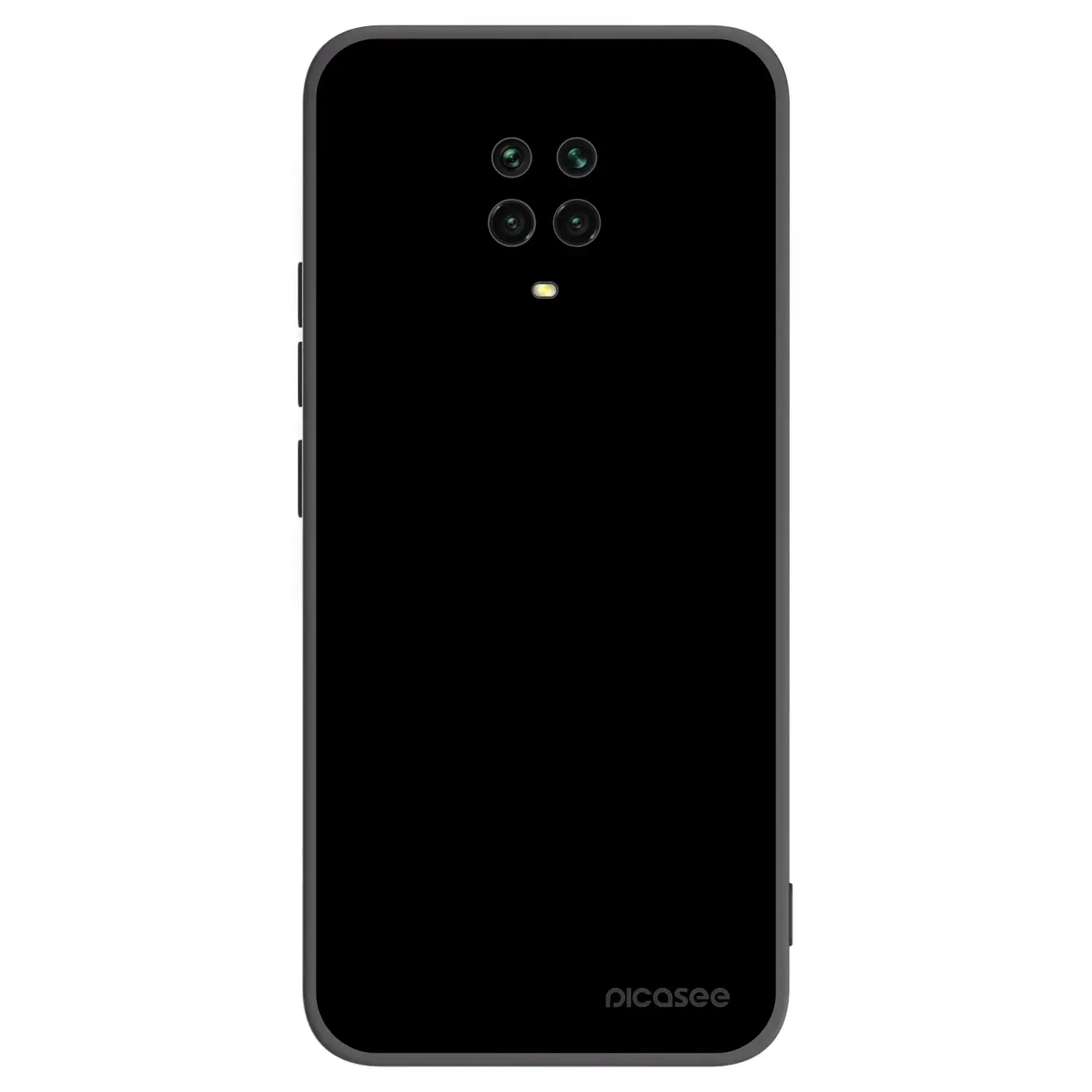 Silikonový černý obal pro Xiaomi Redmi Note 9 Pro - Black Bliss