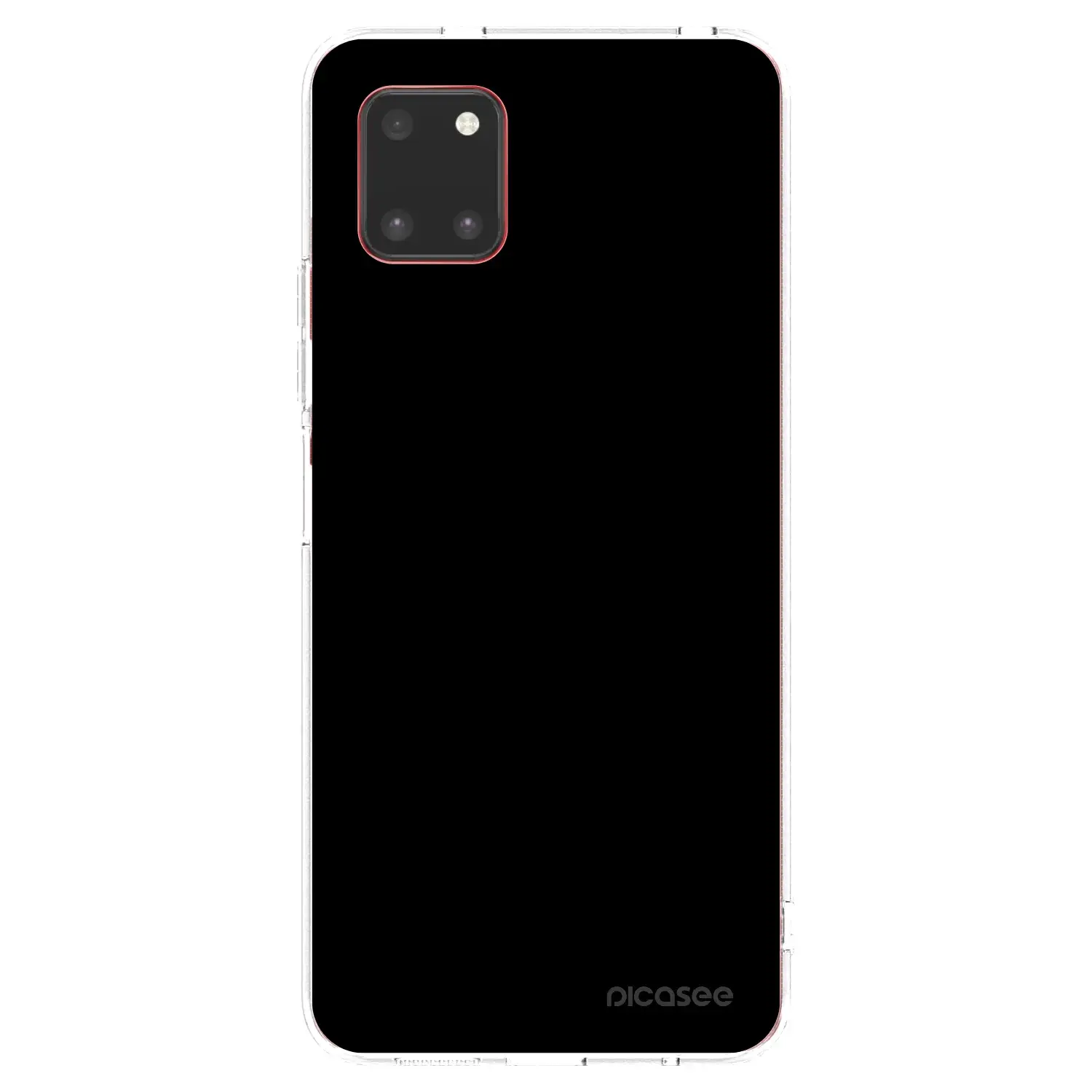 Silikonový průhledný obal pro Samsung Galaxy Note 10 Lite N770F - Black Bliss