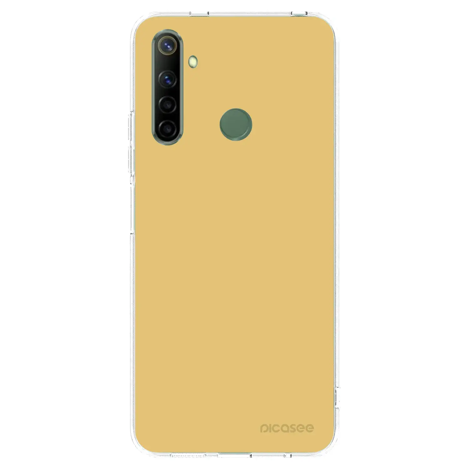 Silikonový průhledný obal pro Realme 6i - Canary Crystal