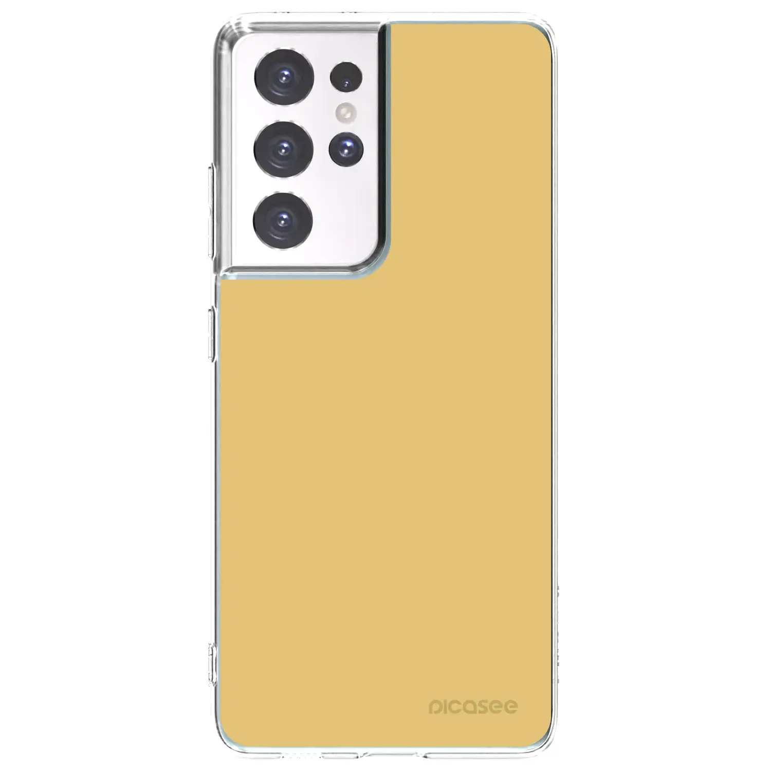 Silikonový průhledný obal pro Samsung Galaxy S21 Ultra 5G G998B - Canary Crystal