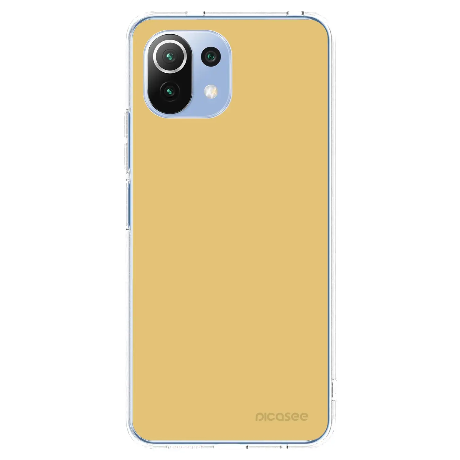 Silikonový průhledný obal pro Xiaomi Mi 11 Lite - Canary Crystal