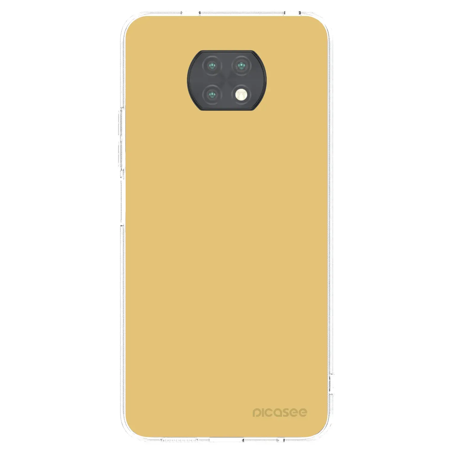 Silikonový průhledný obal pro Xiaomi Redmi Note 9T - Canary Crystal