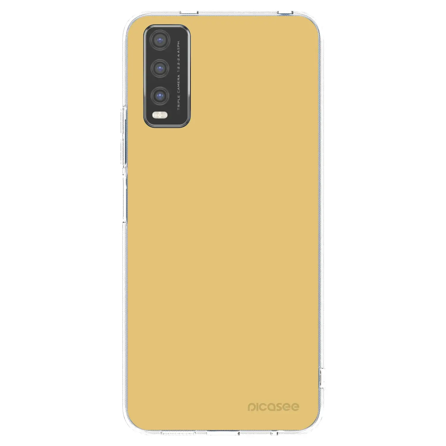 Silikonový průhledný obal pro Vivo Y20s - Canary Crystal