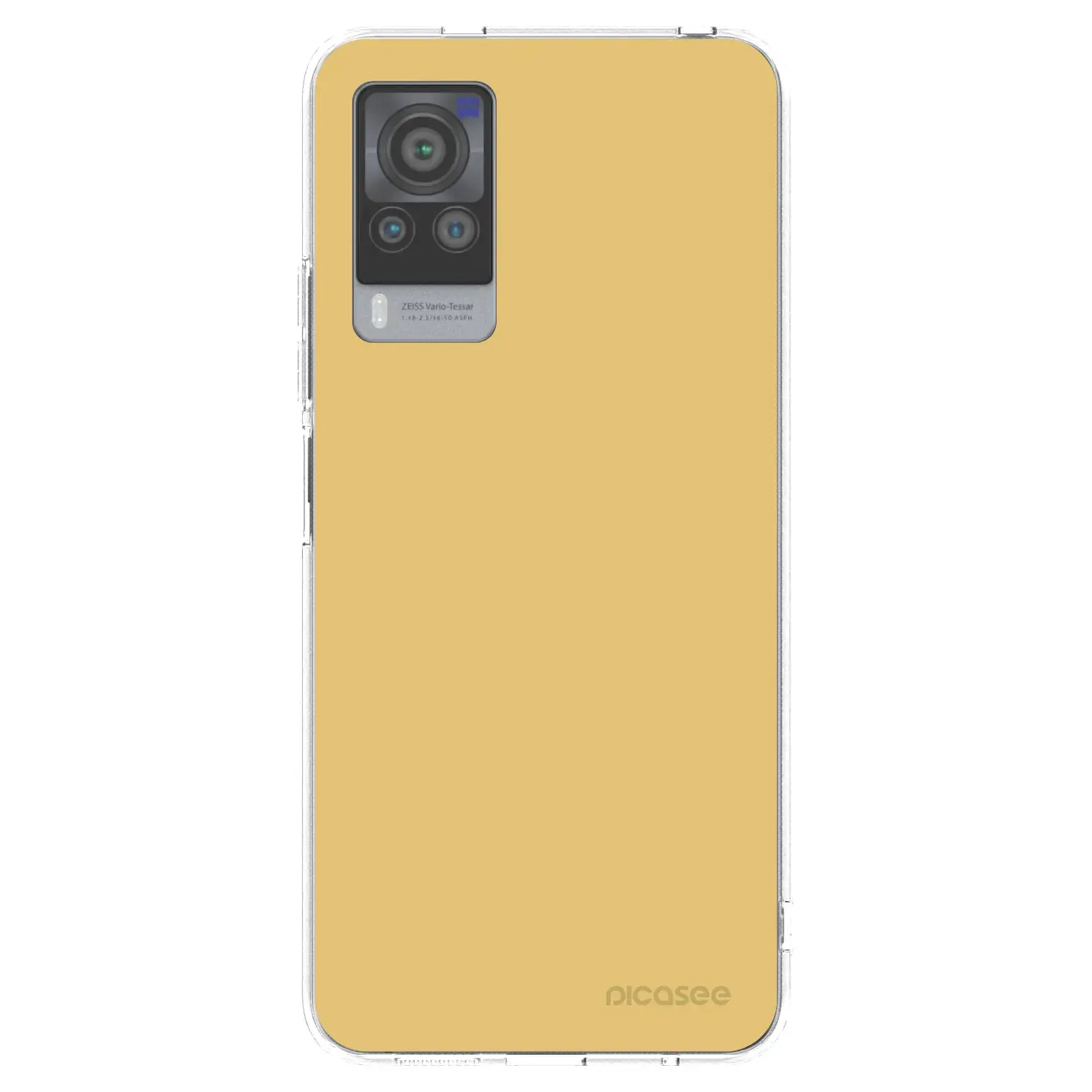 Silikonový průhledný obal pro Vivo X60 Pro 5G - Canary Crystal