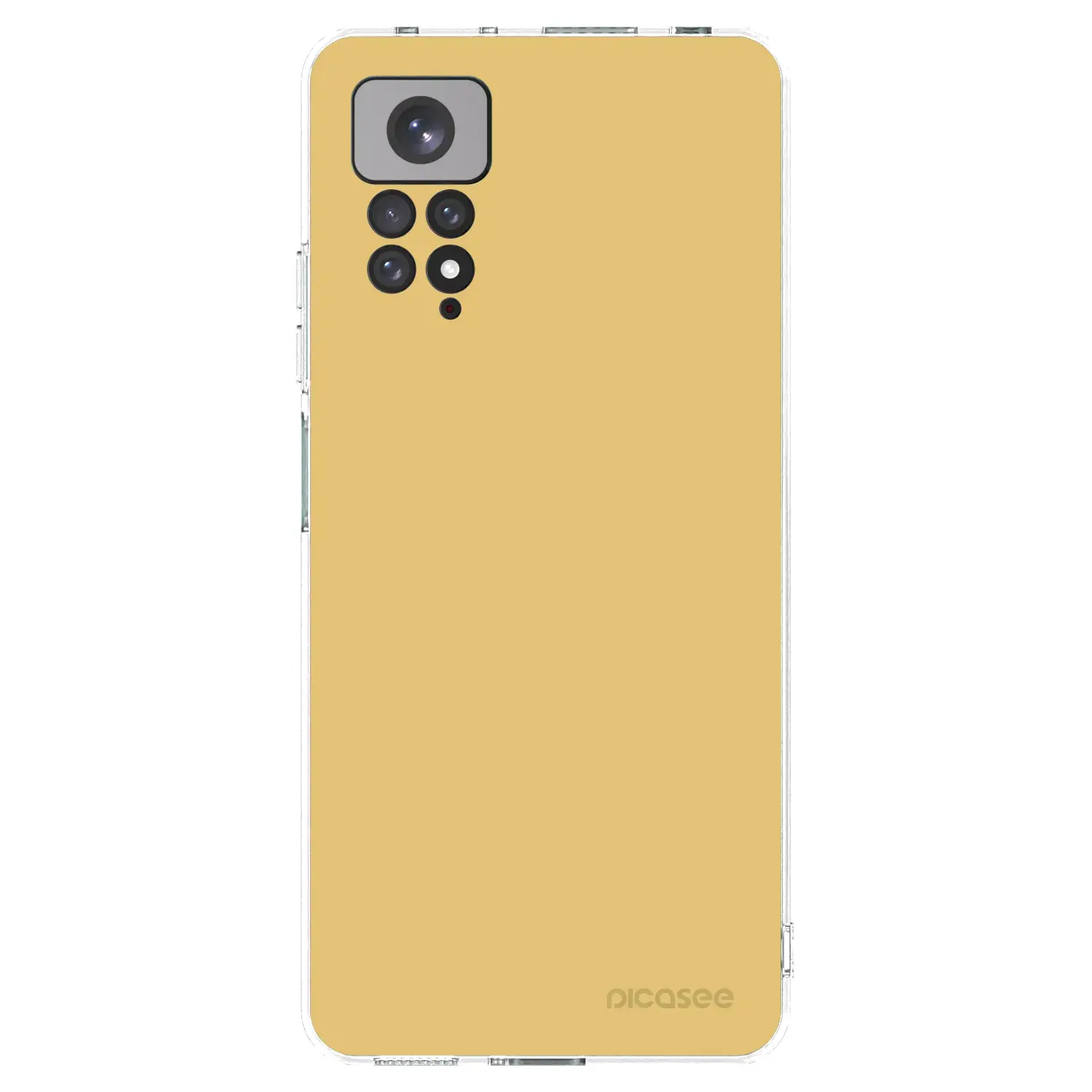 Silikonový průhledný obal pro Xiaomi Redmi Note 11 - Canary Crystal