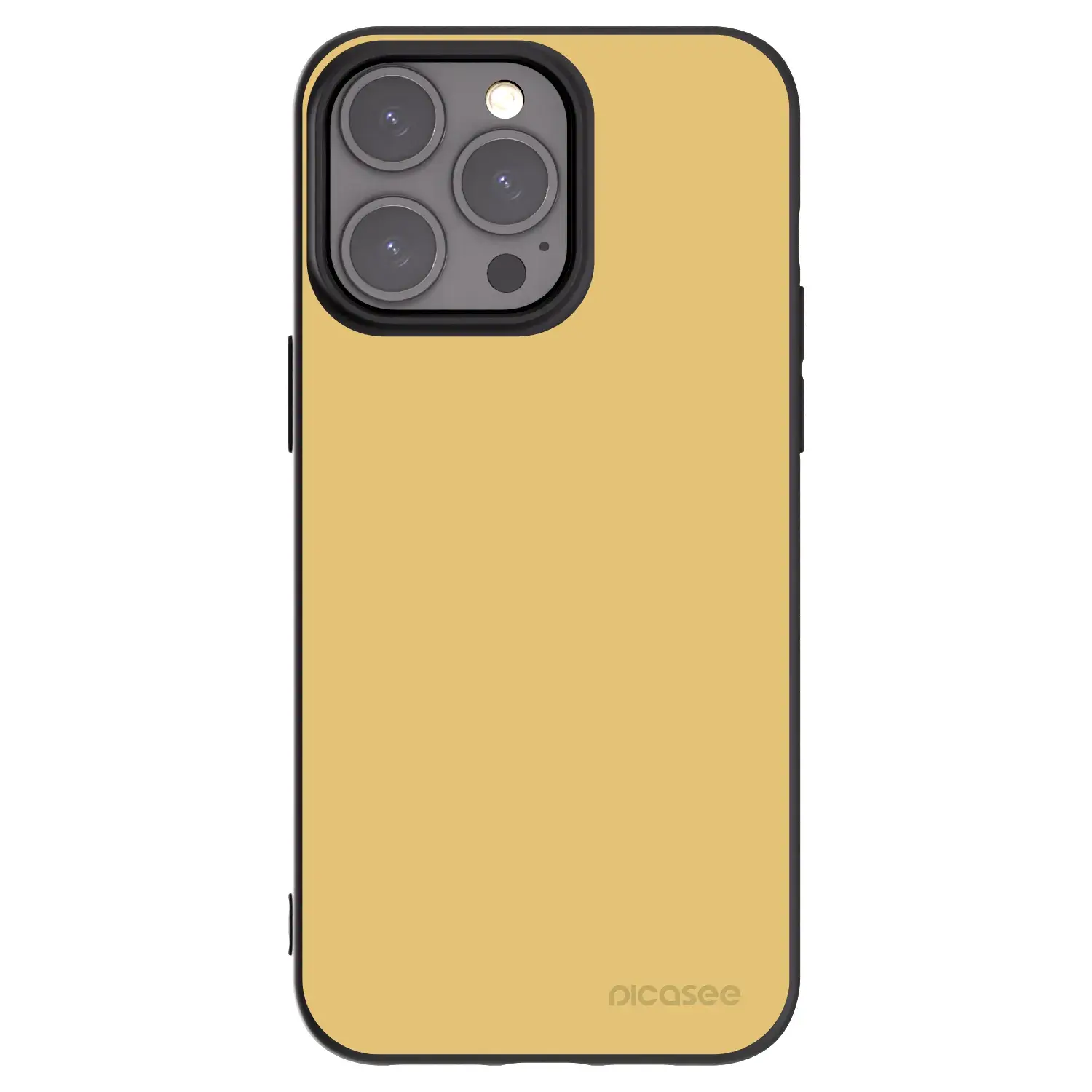 Silikonový černý obal pro Apple iPhone 15 Pro Max - Canary Crystal