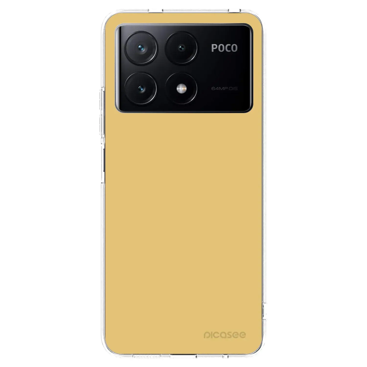 Silikonový průhledný obal pro Xiaomi Poco X6 Pro - Canary Crystal