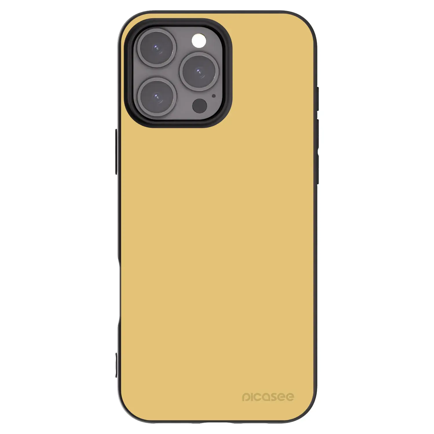 Silikonový černý obal pro Apple iPhone 16 Pro Max - Canary Crystal