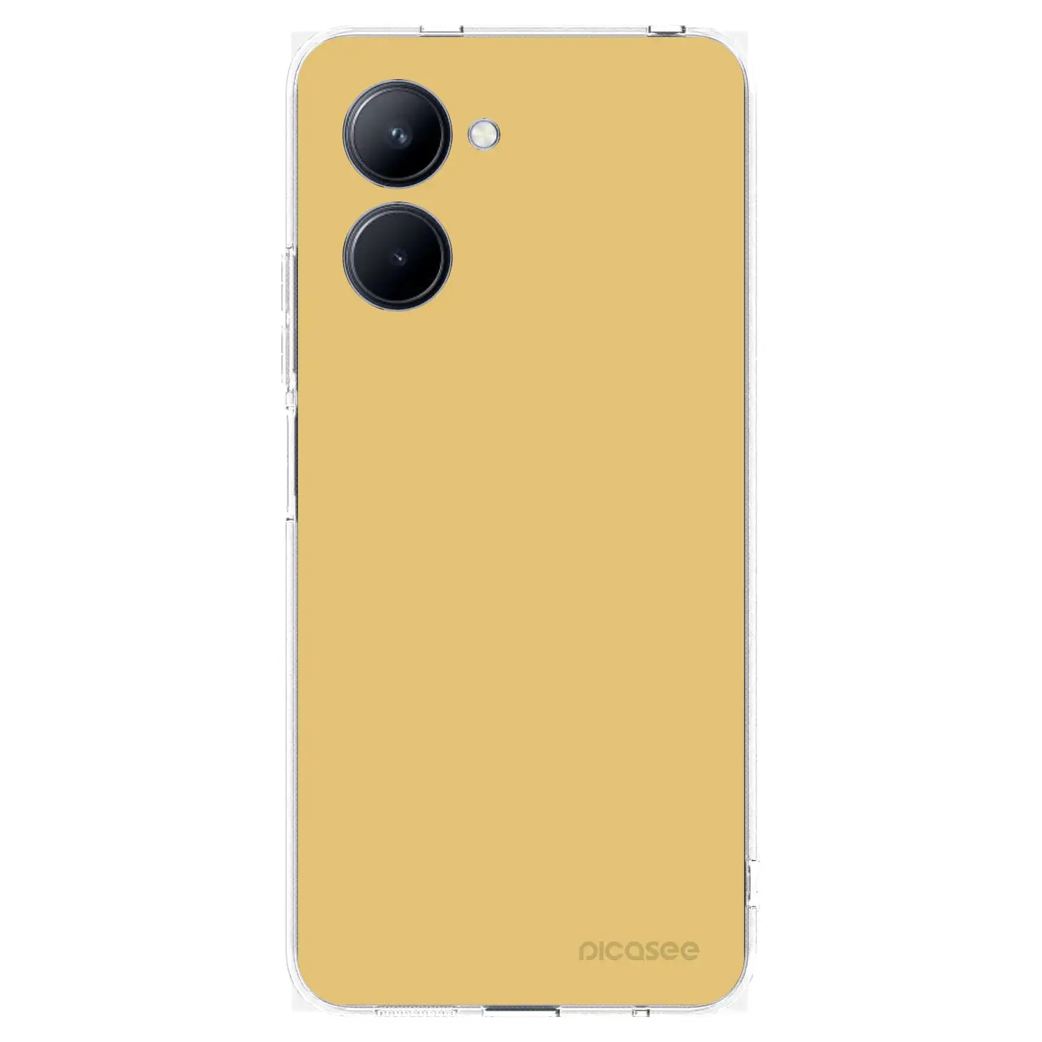 Silikonový průhledný obal pro Realme C33 (2023) - Canary Crystal