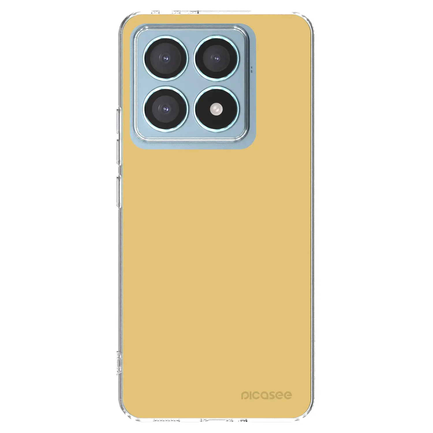 Silikonový průhledný obal pro Xiaomi 14T Pro - Canary Crystal