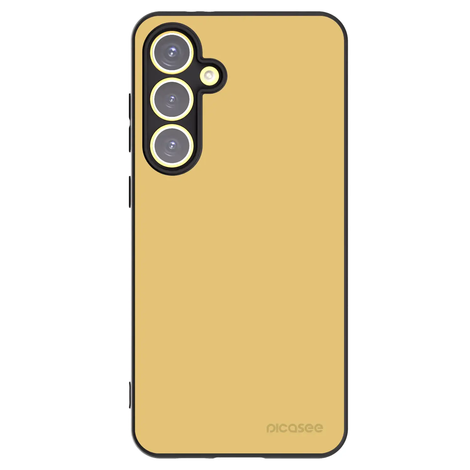 Silikonový černý obal pro Samsung Galaxy S24 FE S721B - Canary Crystal