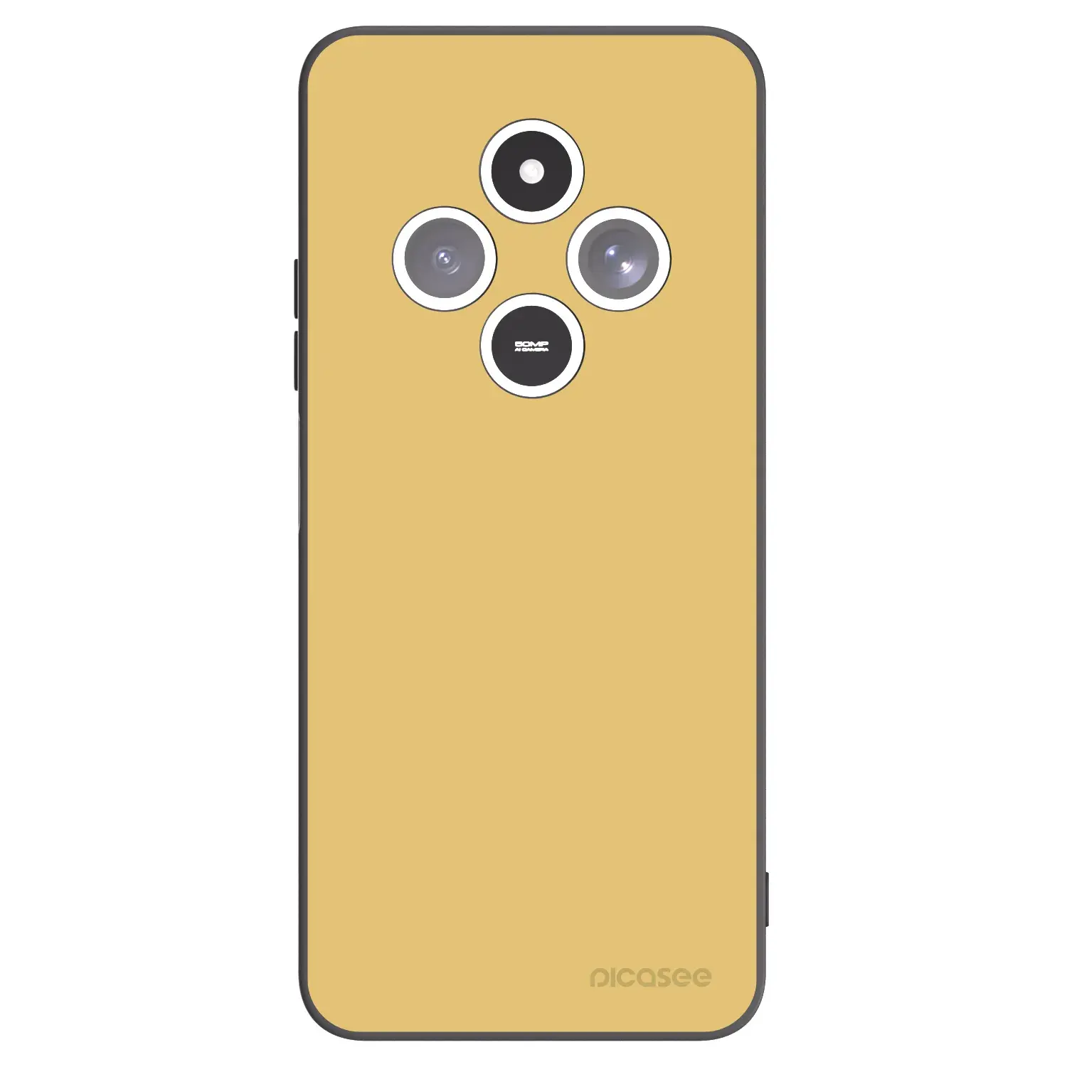 Silikonový černý obal pro Xiaomi Redmi 14C - Canary Crystal
