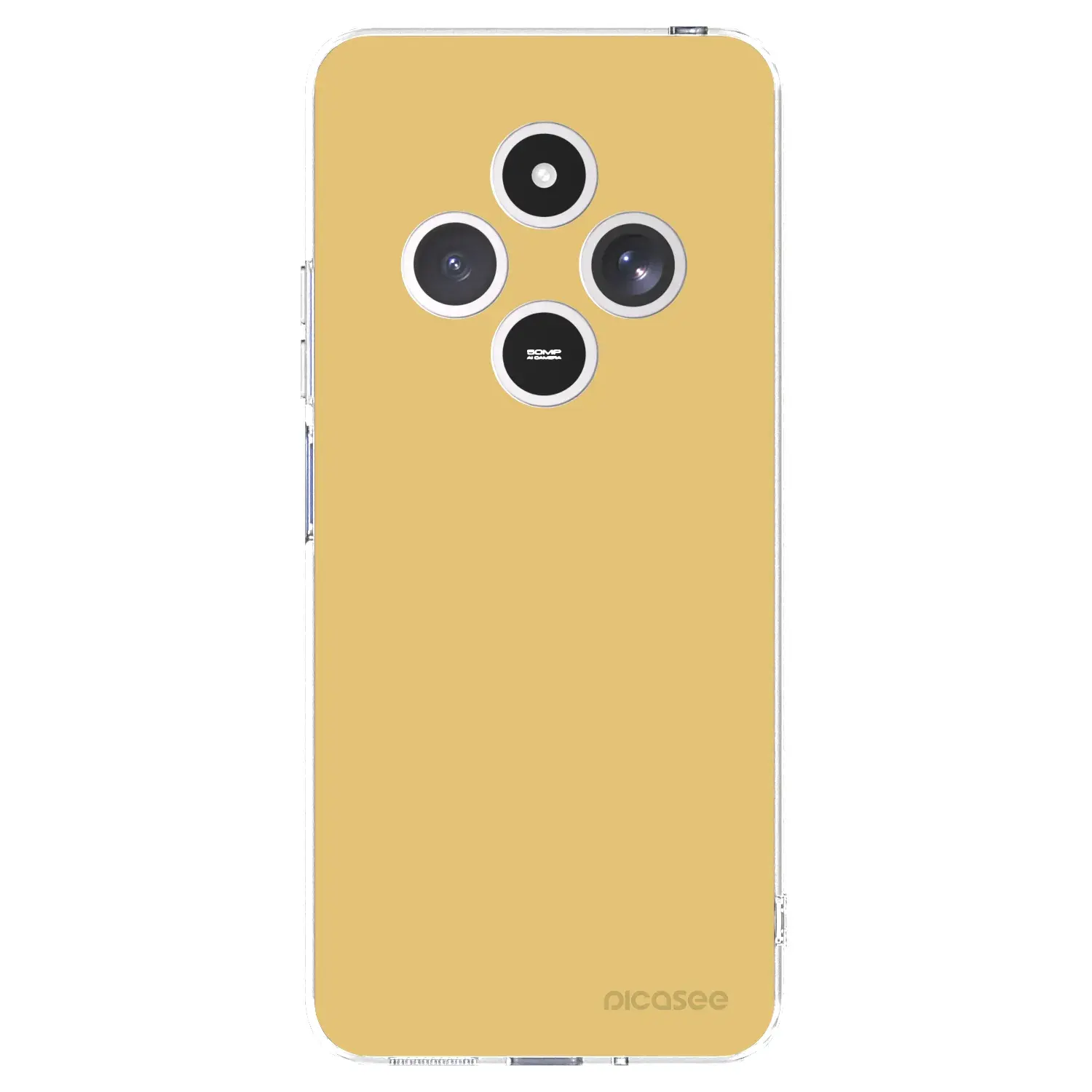 Silikonový průhledný obal pro Xiaomi Redmi 14C - Canary Crystal