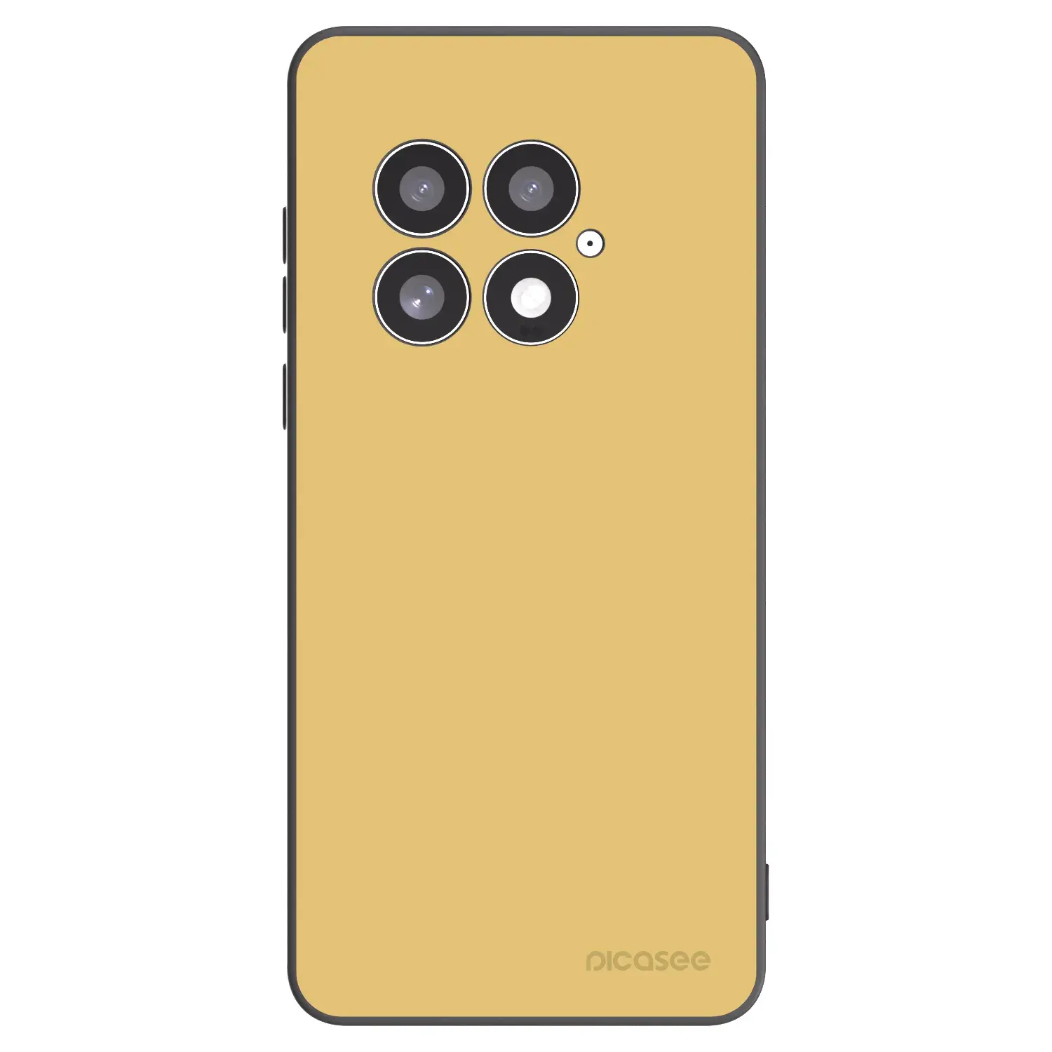 Silikonový černý obal pro OnePlus 13 5G - Canary Crystal