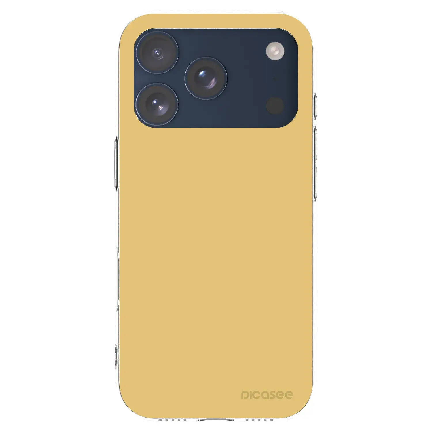 Silikonový průhledný obal pro Apple iPhone 17 Pro - Canary Crystal