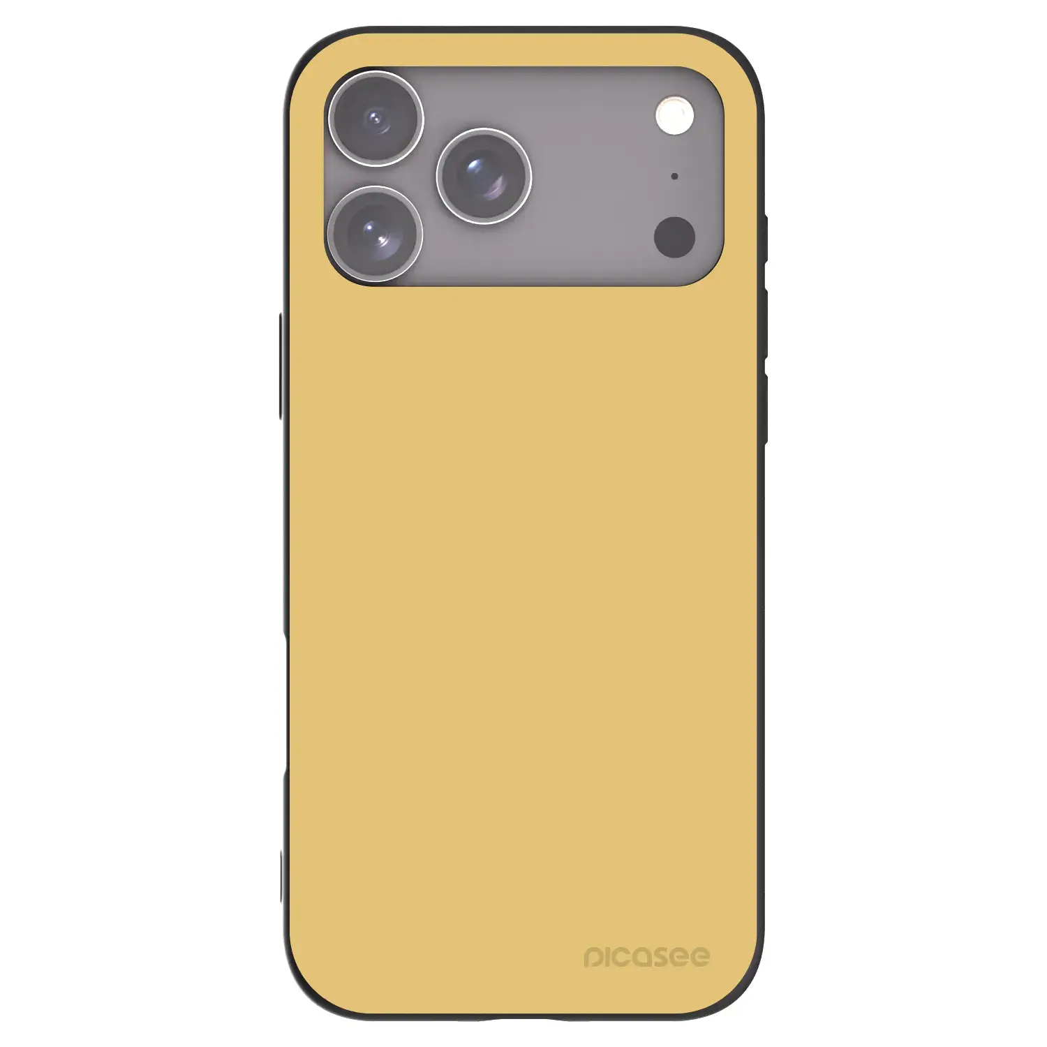Silikonový černý obal pro Apple iPhone 17 Pro Max - Canary Crystal