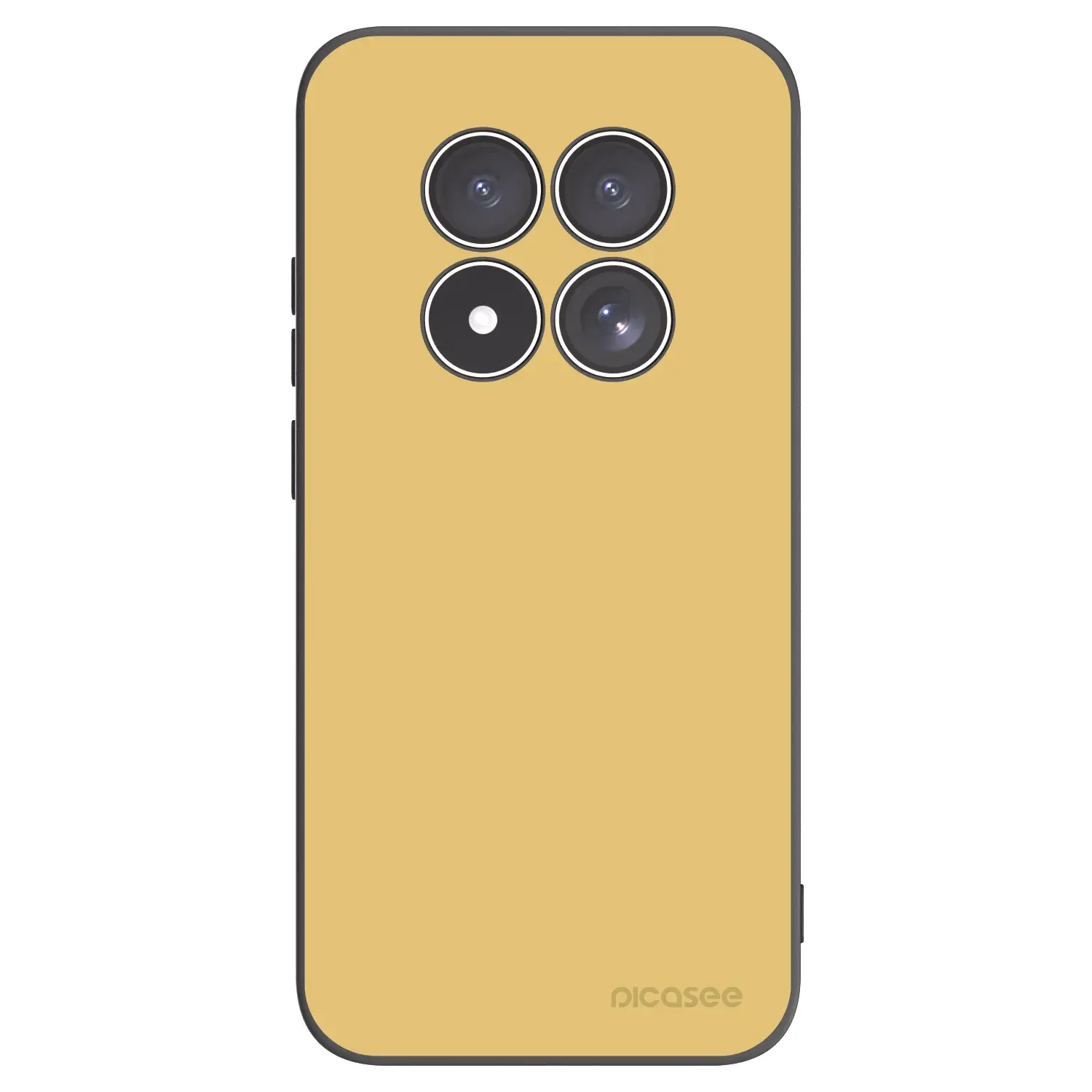 Silikonový černý obal pro Xiaomi Redmi Note 15 Pro 4G - Canary Crystal